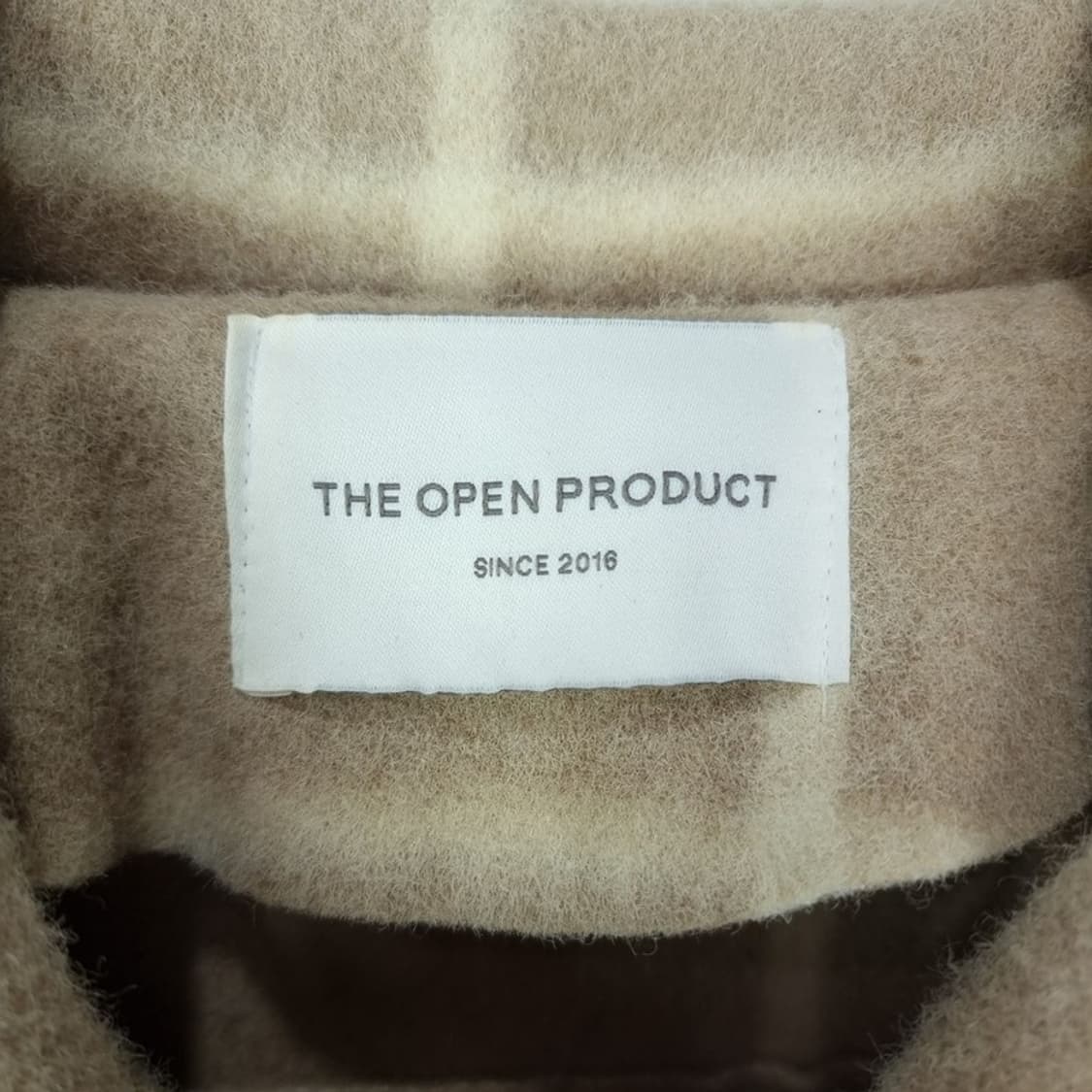 [더오픈프로덕트 오픈YY] 핸드메이드 체크 롱코트 M16354 상품이미지7