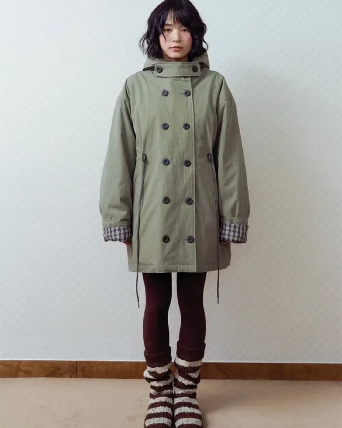 오피쉬 야상 구해요 카키 상품이미지1