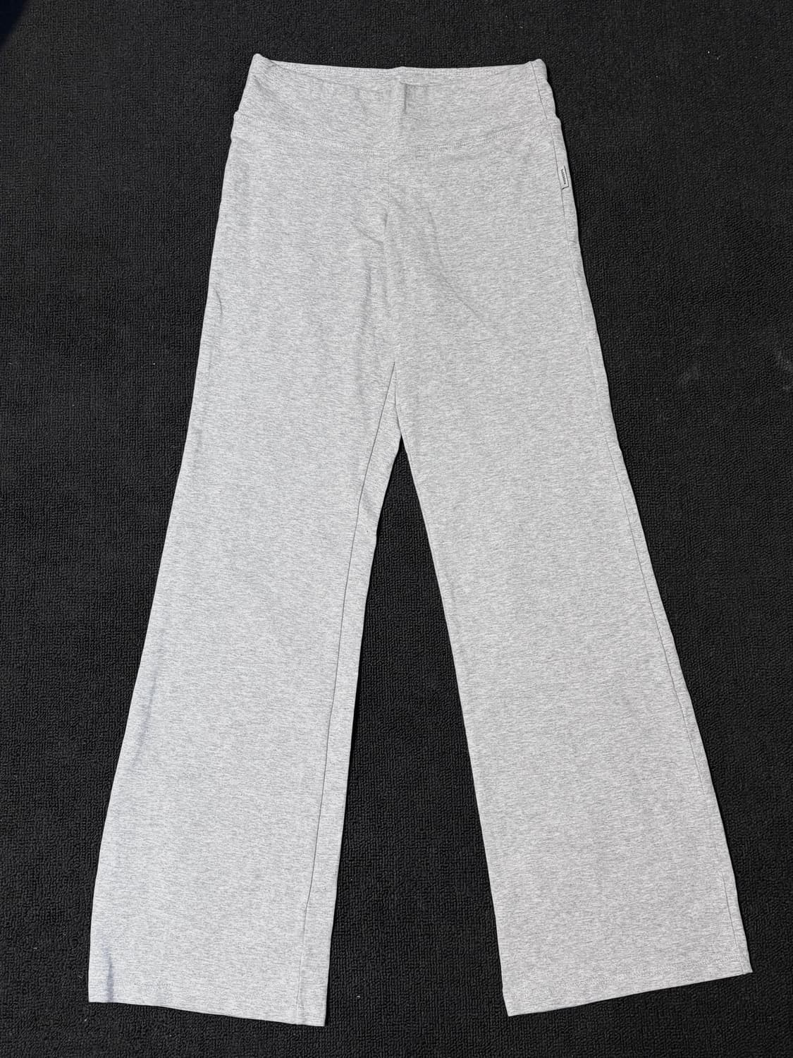 새상품 버블라임 부츠컷 레깅스 헤더그레이 상품이미지2