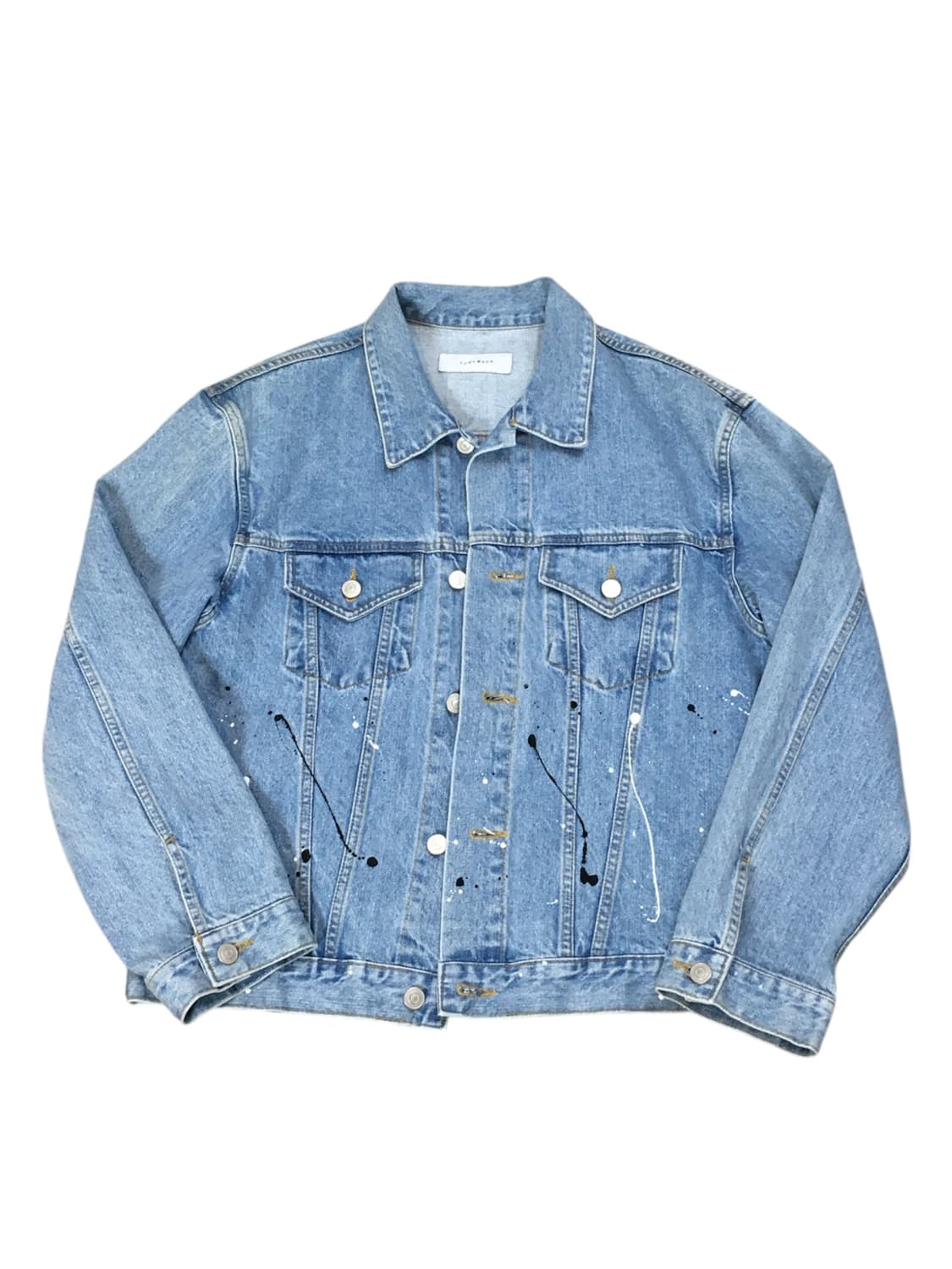 토니웩 머스크 페인팅 데님 자켓 상품이미지1