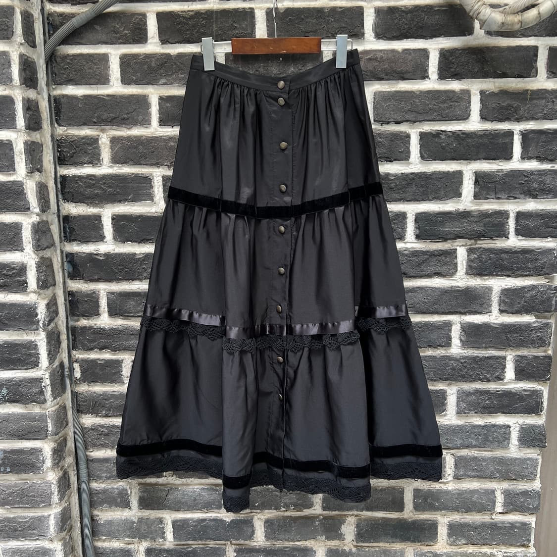 빈티지 캉캉 레이스 스커트 상품이미지1