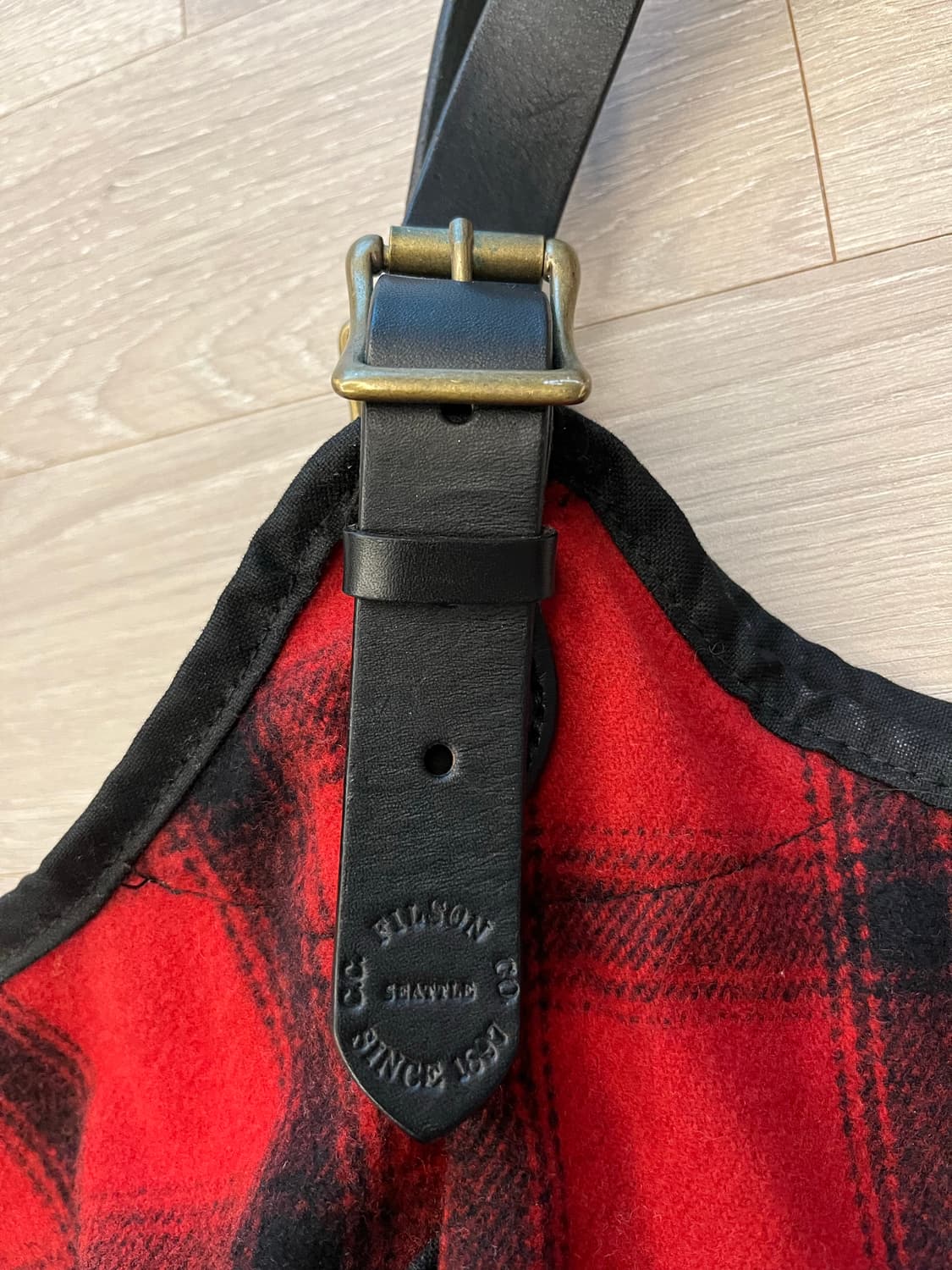 Filson buffalo check tote bag 상품이미지2