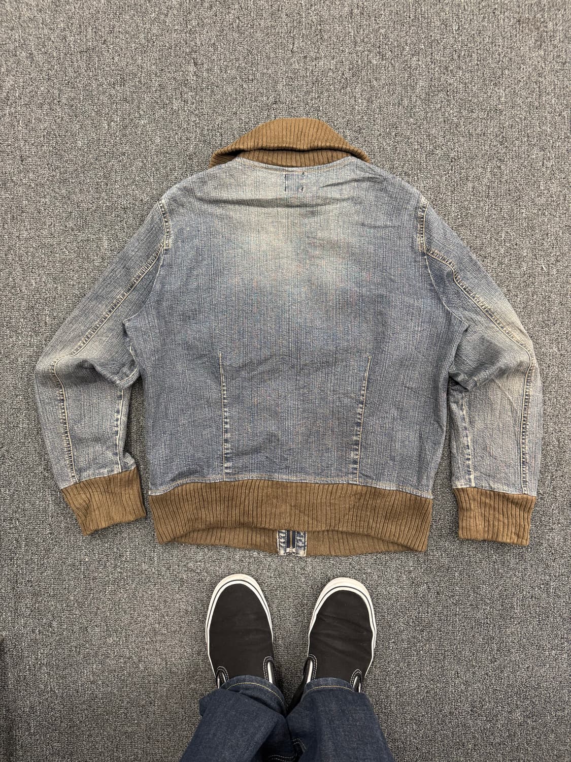 American Vintage 여성 니트 데님 지업자켓 상품이미지5