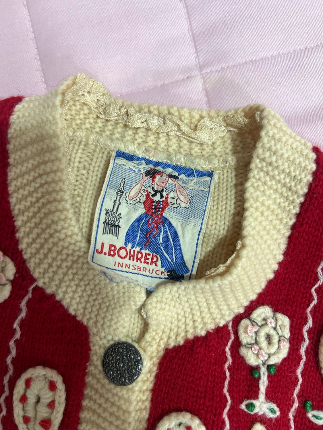 모리걸 플라워 반팔니트 가디건 아오이유우 상품이미지2