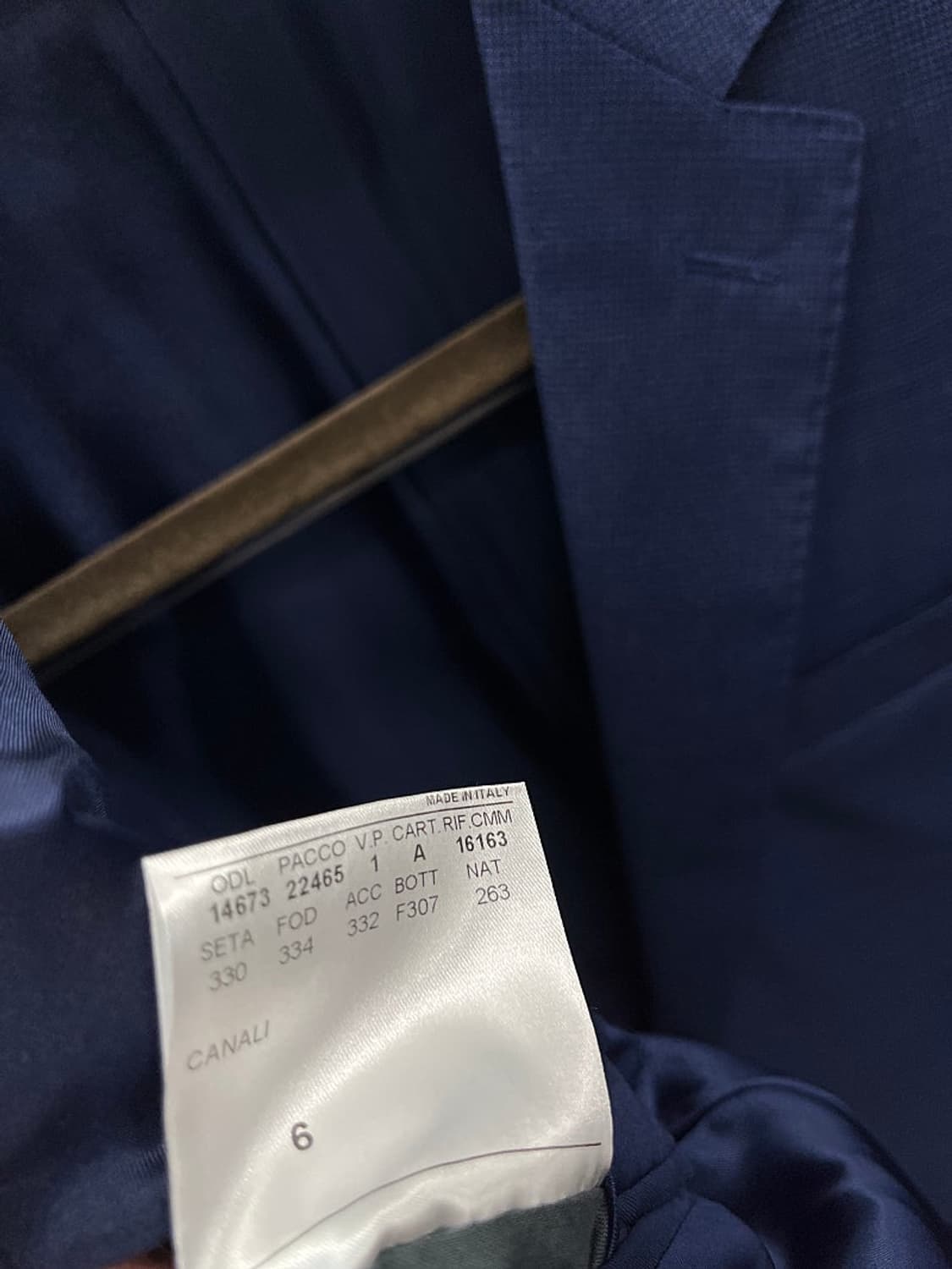 110,36)  까날리 이태리 슈트 상품이미지6