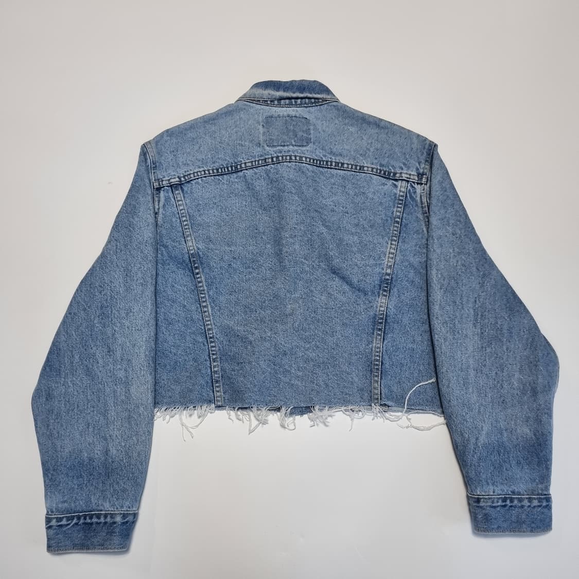 1990s 리바이스 오렌지탭 크롭 데님자켓  상품이미지2