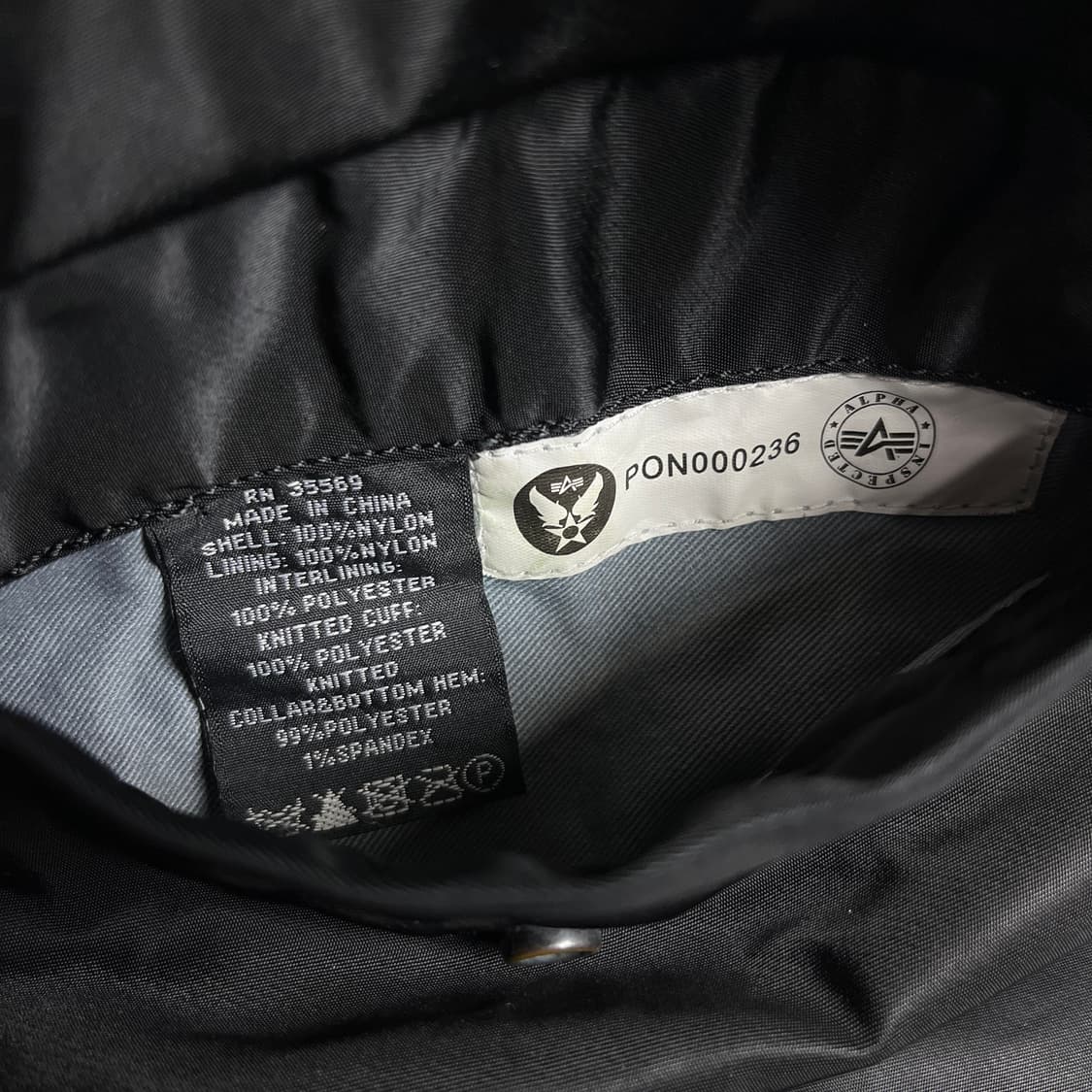 Alpha Industries MA-1 Flight Jacket 상품이미지6