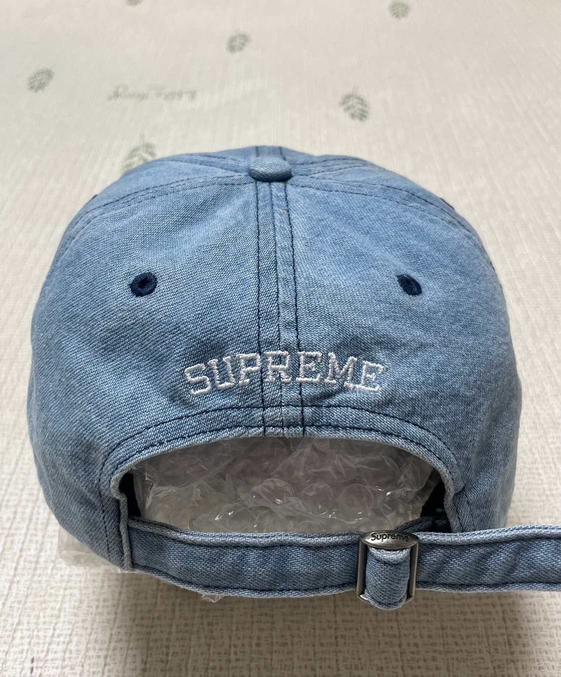 20fw 슈프림 멀티컬러 Logo 6-Panel 데님 상품이미지2