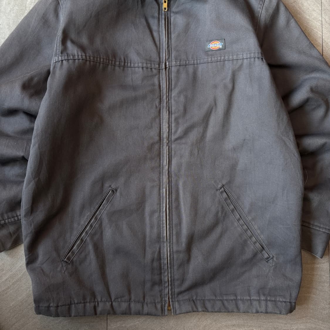 디키즈 아이젠하워 누빔 그레이 워크 자켓 상품이미지4