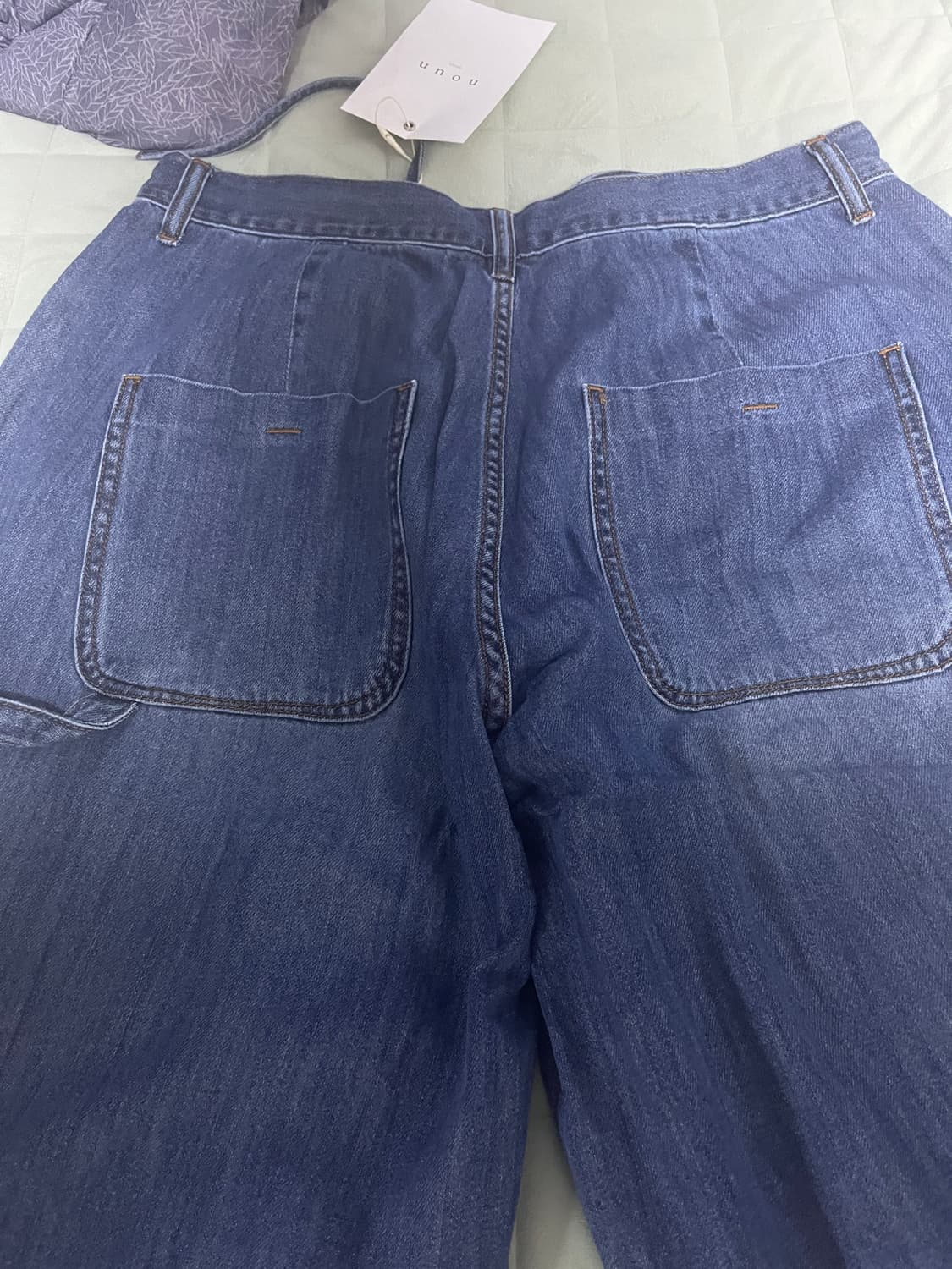 easy denim pants (blue) 1 상품이미지3