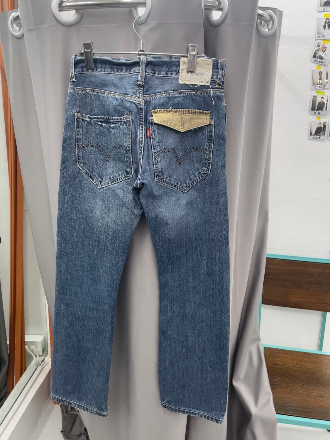 리바이스523 브라운 백탭 레귤러 데님팬츠  상품이미지1