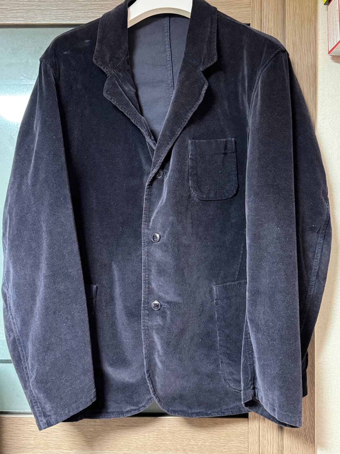 [1]이얼즈어고 코듀로이 스포츠 자켓 네이비 팝니다 상품이미지1