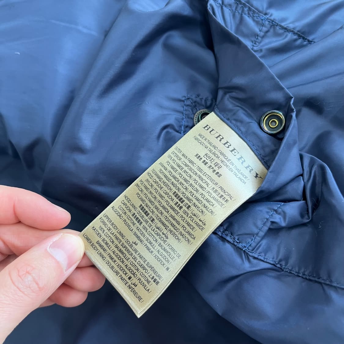 버버리 브릿 패딩 베스트 M 상품이미지7