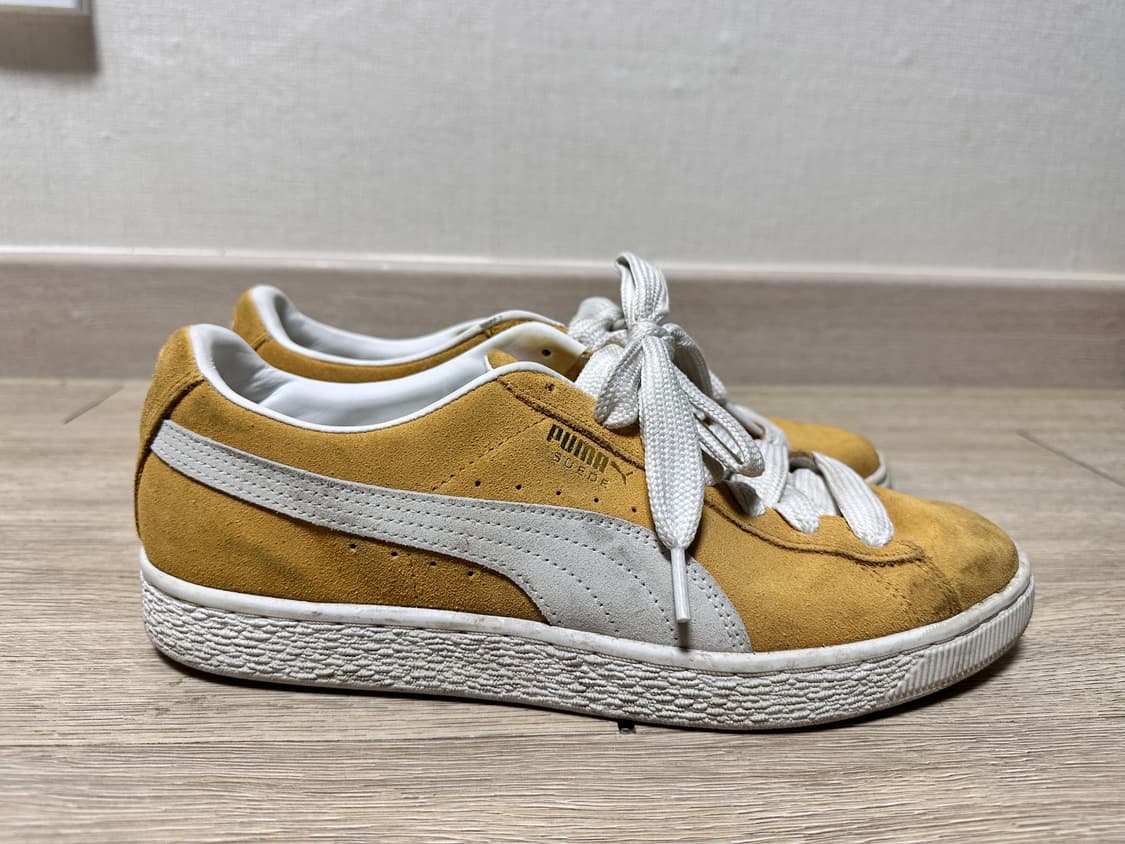 푸마 스웨이드 스니커즈 머스타드 (285) 상품이미지1