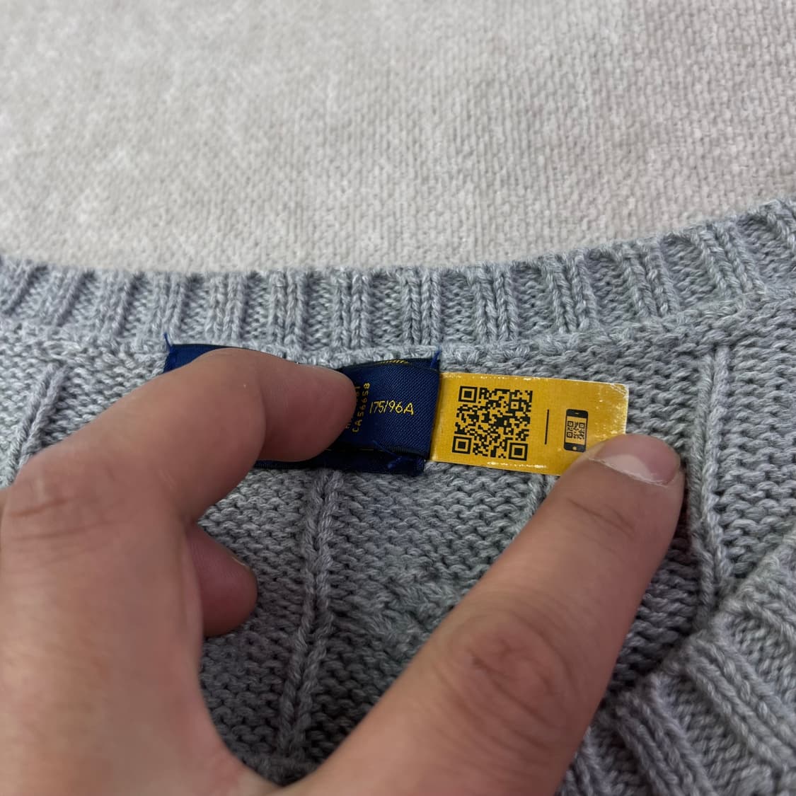 100 폴로랄프로렌 신형라벨 꽈배기 니트 상품이미지3