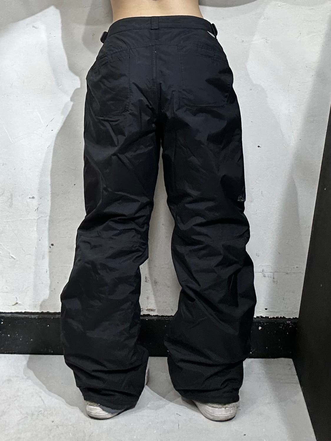 컬럼비아 블랙 와이드 트랙 팬츠 스키 바지 L 상품이미지3