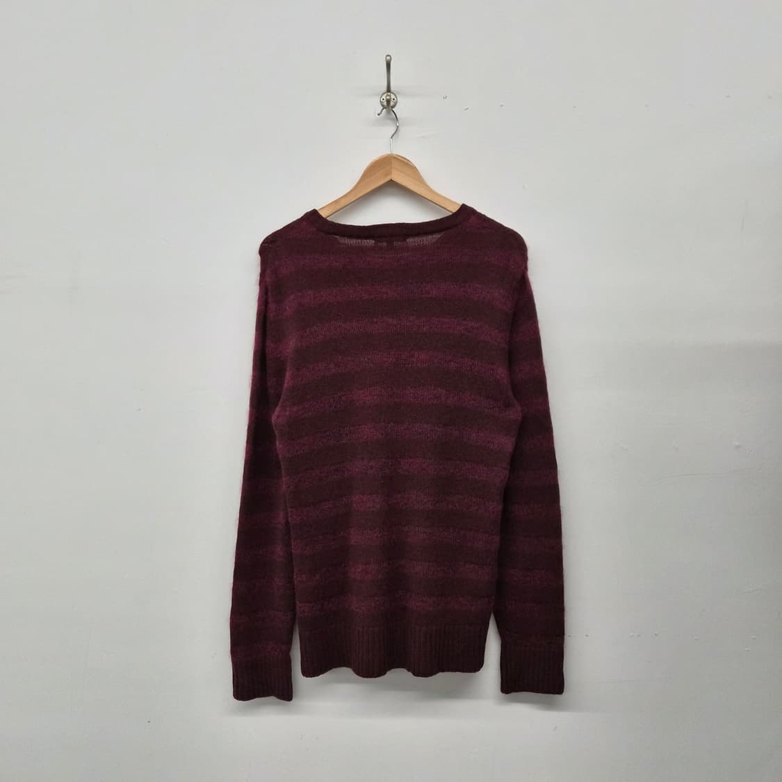 버버리 스트라이프 니트 스웨터 남여공용 M 상품이미지6