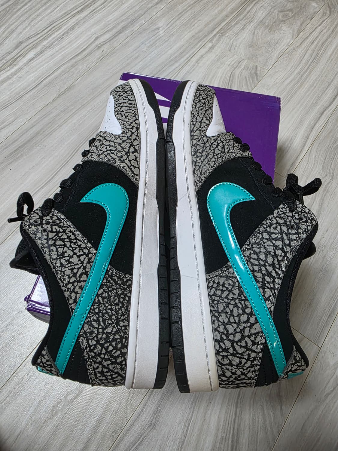 [275] 나이키 sb 덩크로우 프로 클리어 제이드  상품이미지7