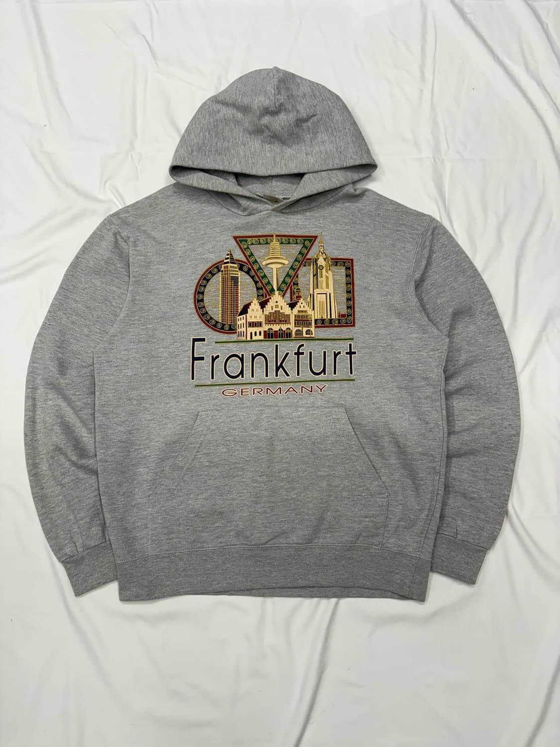 빈티지 프랑크푸르트 시티 그래픽 후드티 Frankfurt Germany 상품이미지2