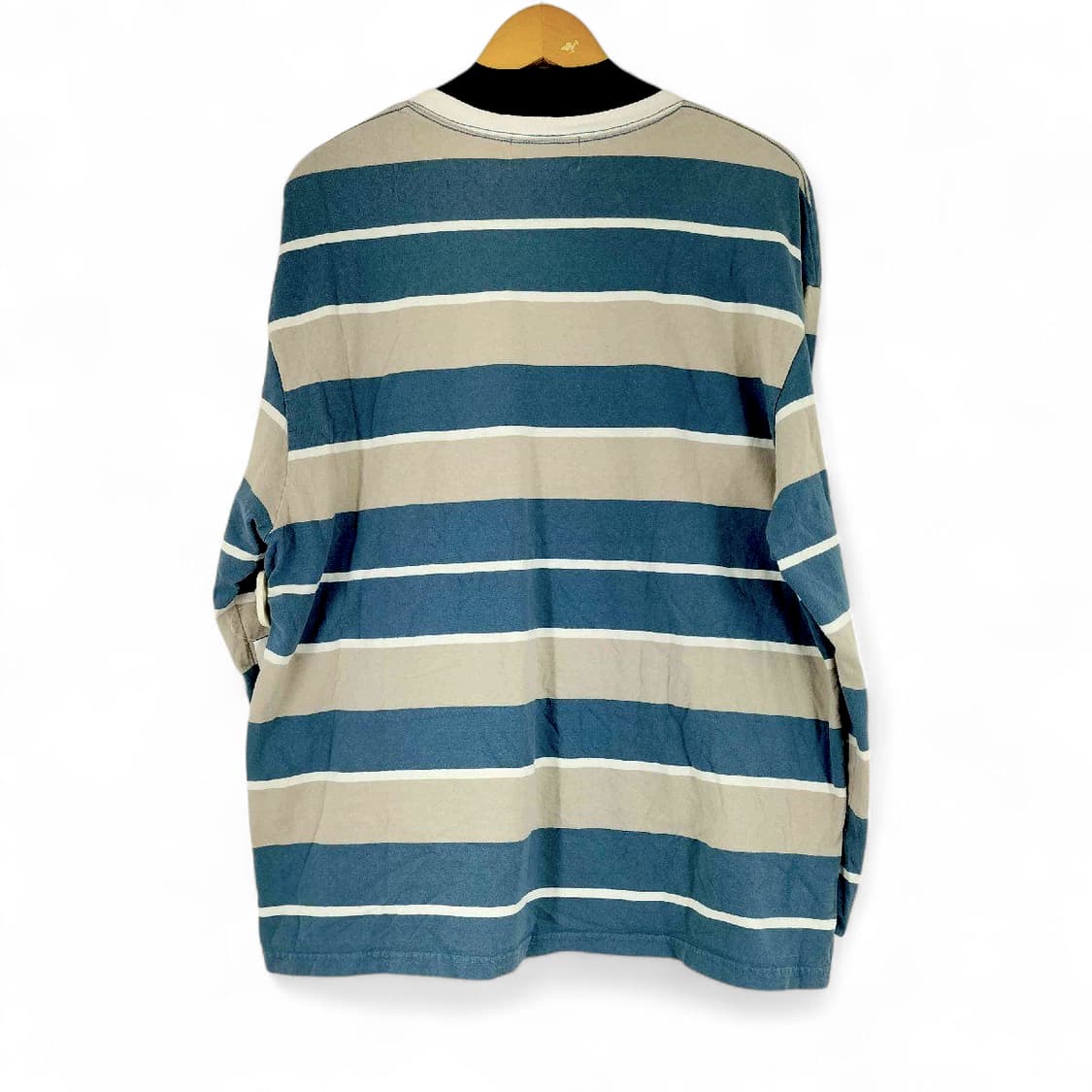 언유즈드 오가닉 코튼 스트라이프 보더티 상품이미지2