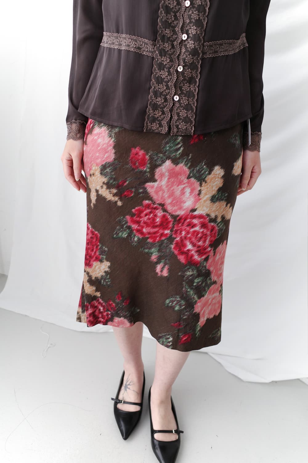 Keita Maruyama) flower skirt  상품이미지3