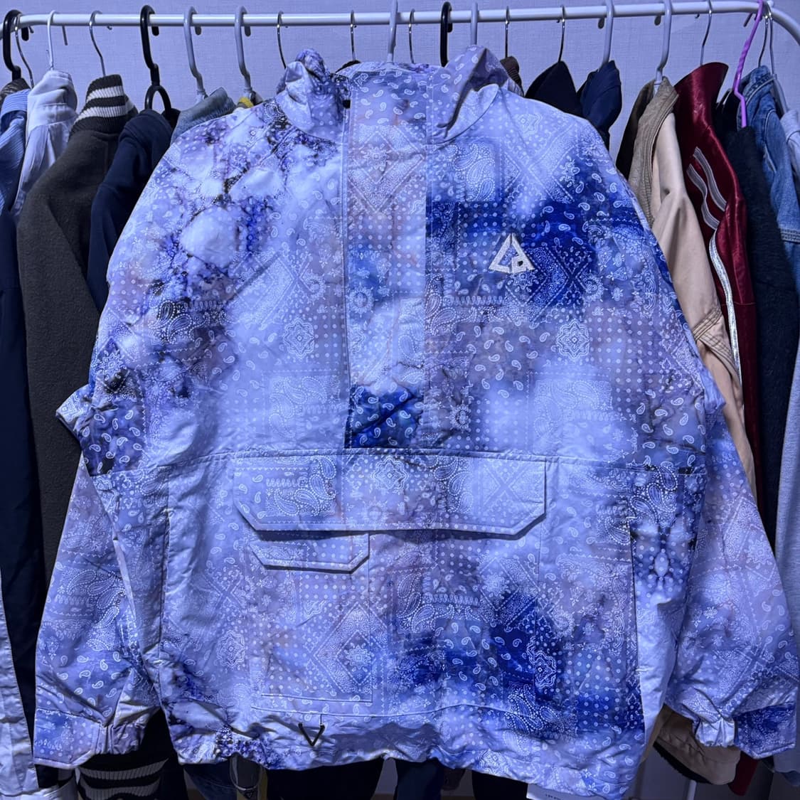 램바이디 시그니처 후드 아노락 마블반다나 1size(105-110) 상품이미지3