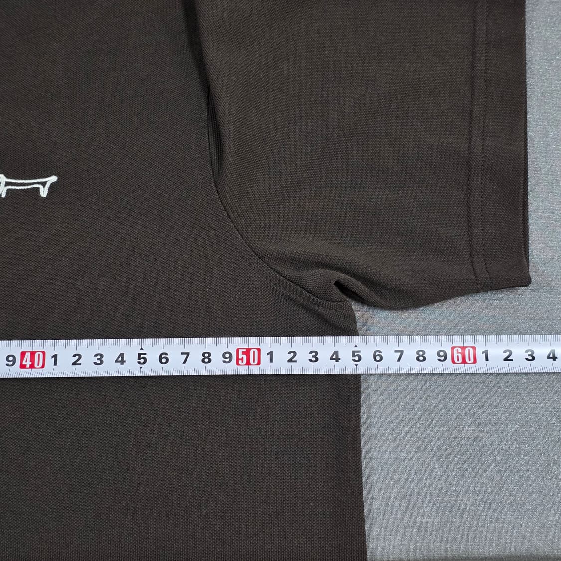 105 루이까스텔 반팔 카라티 브라운 상품이미지5