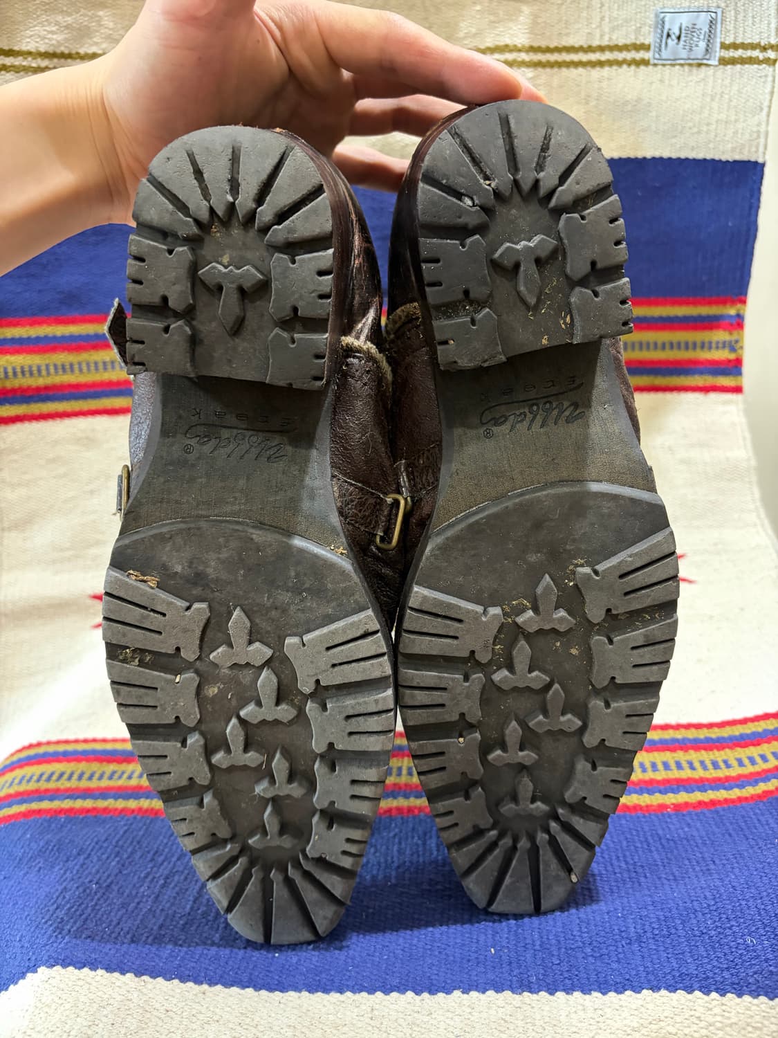 Uffda freak 웨스턴 그런지 레이스업 부츠 상품이미지6