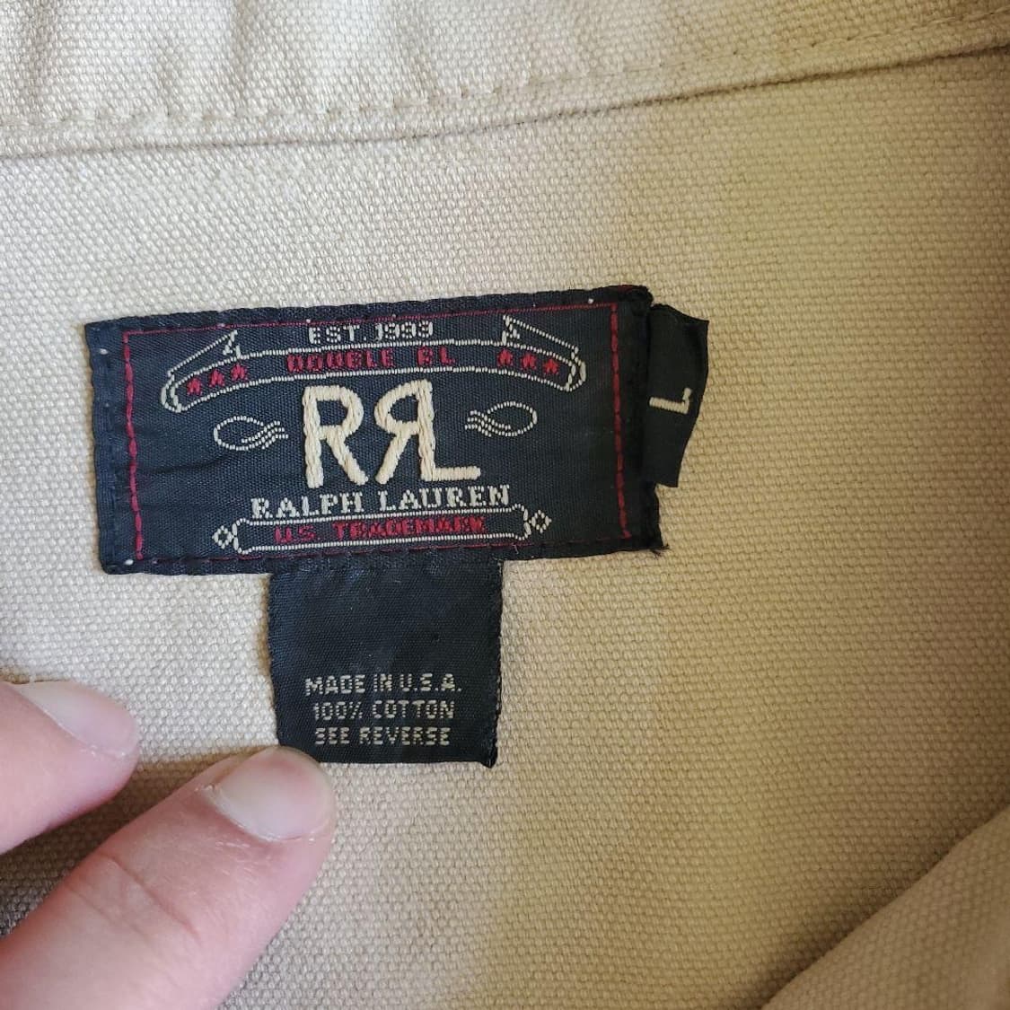 90s RRL 데님 트러커 상품이미지2