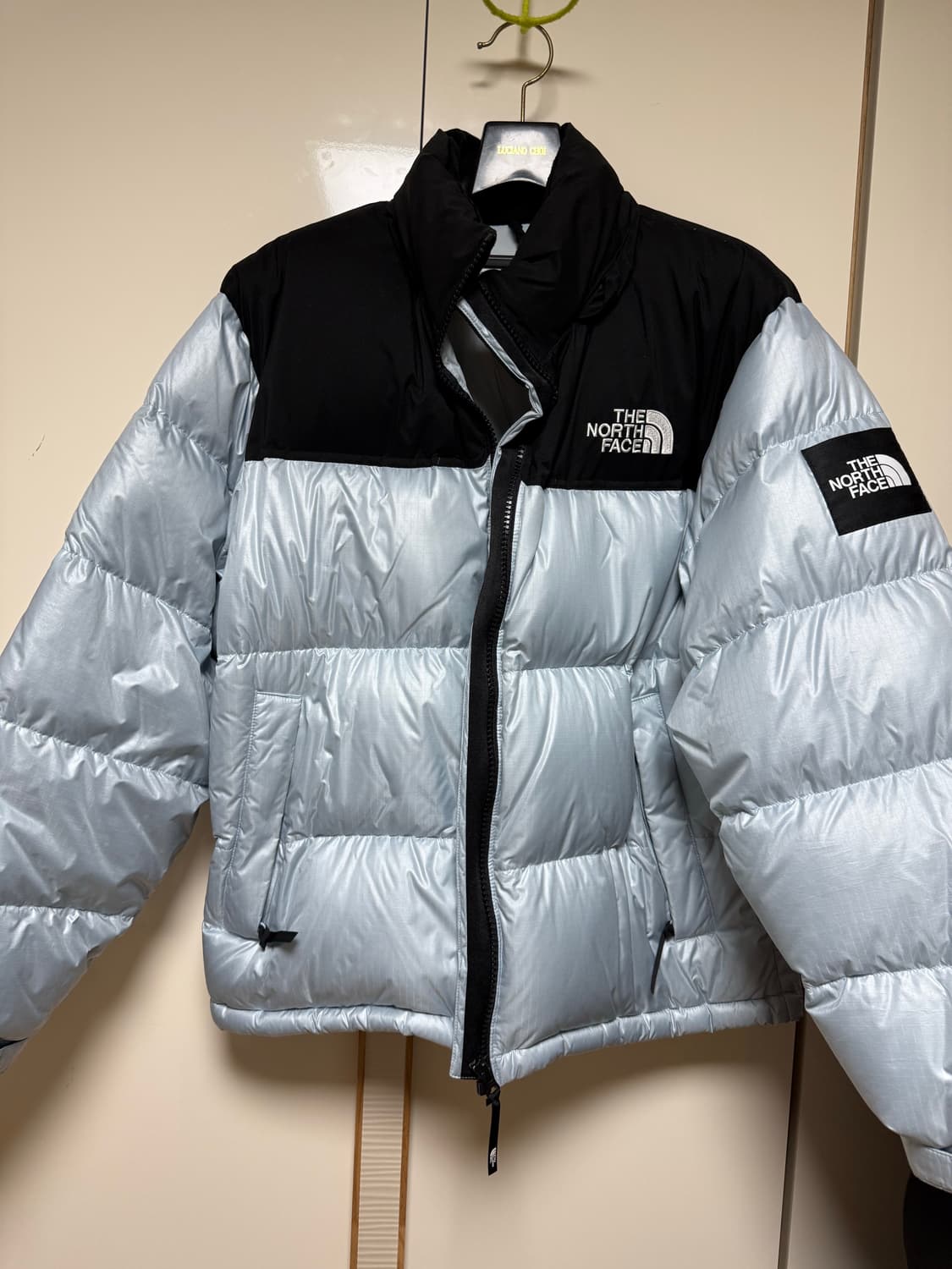 노스페이스 눕시 다운 자켓 스카이블루 L 상품이미지2