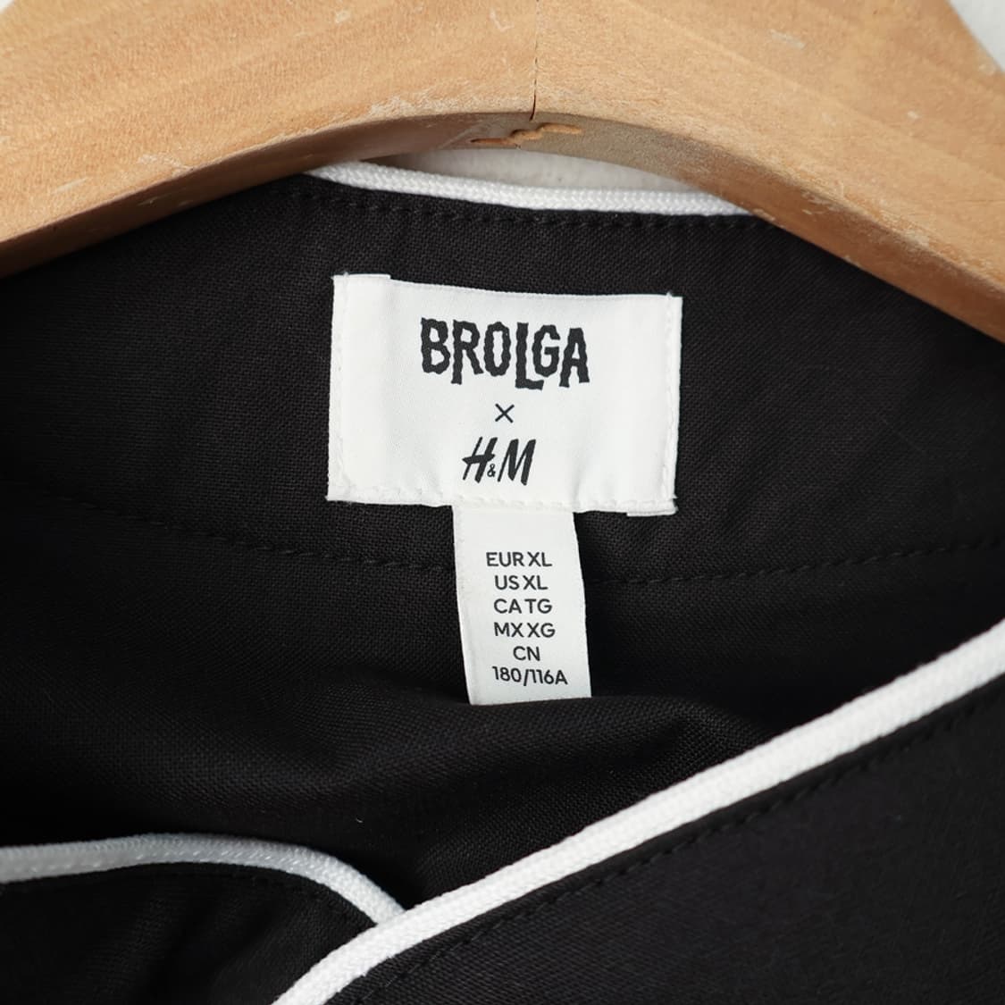 105/H&M BROLGA 릴렉스핏 베이스볼 셔츠 상품이미지6