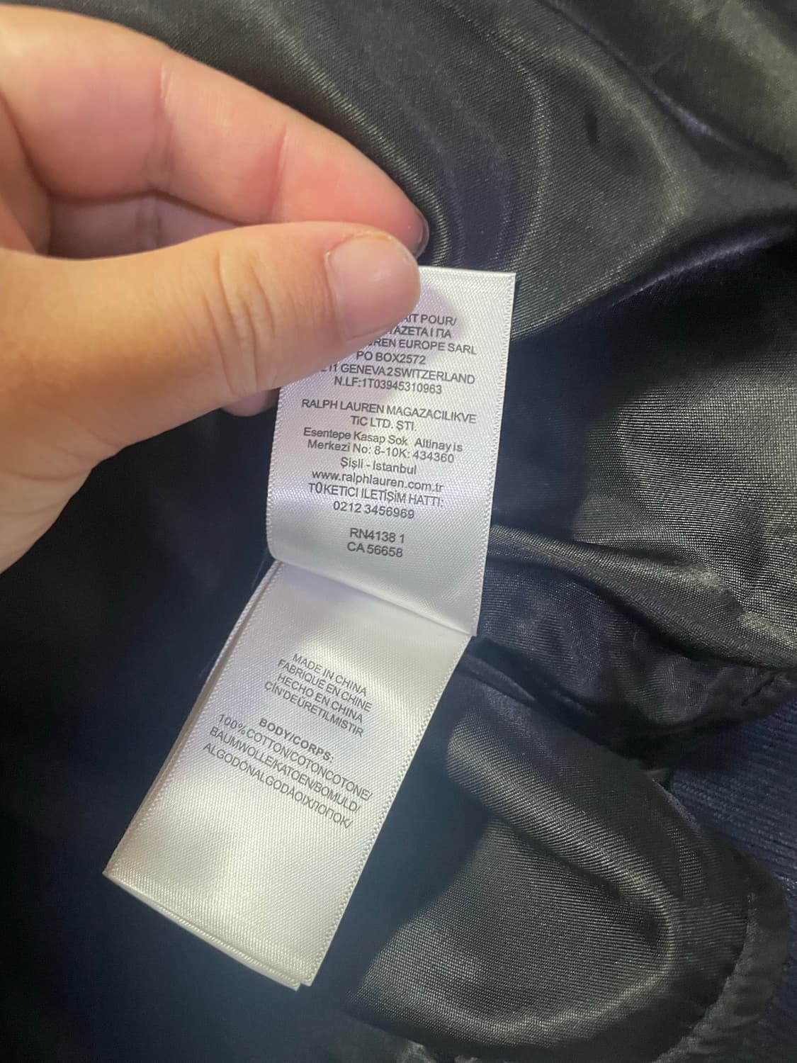 택달린 polo 폴로 랄프로렌 네이비 바시티 자켓 야구자켓 상품이미지9