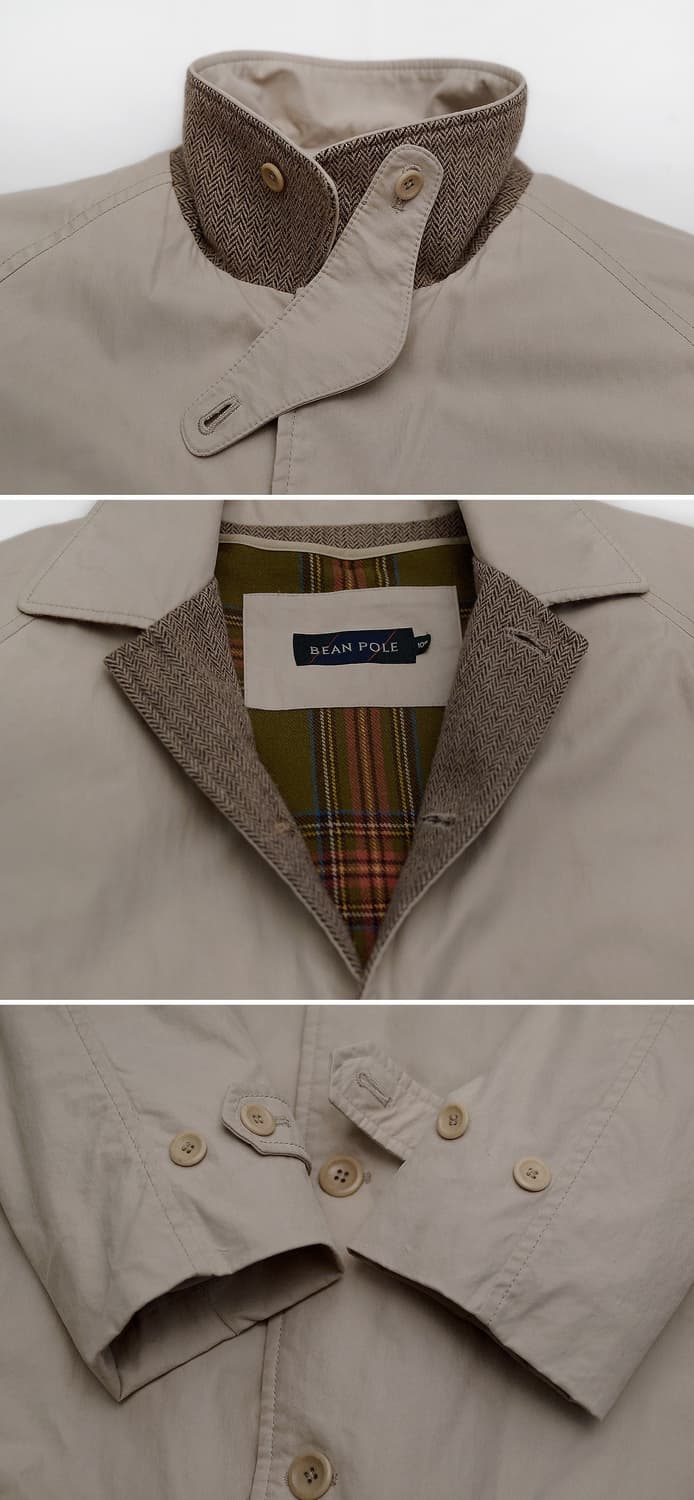 빈폴 클래식 울체크 라이너 패디드 발마칸 코트 (100+) 상품이미지9