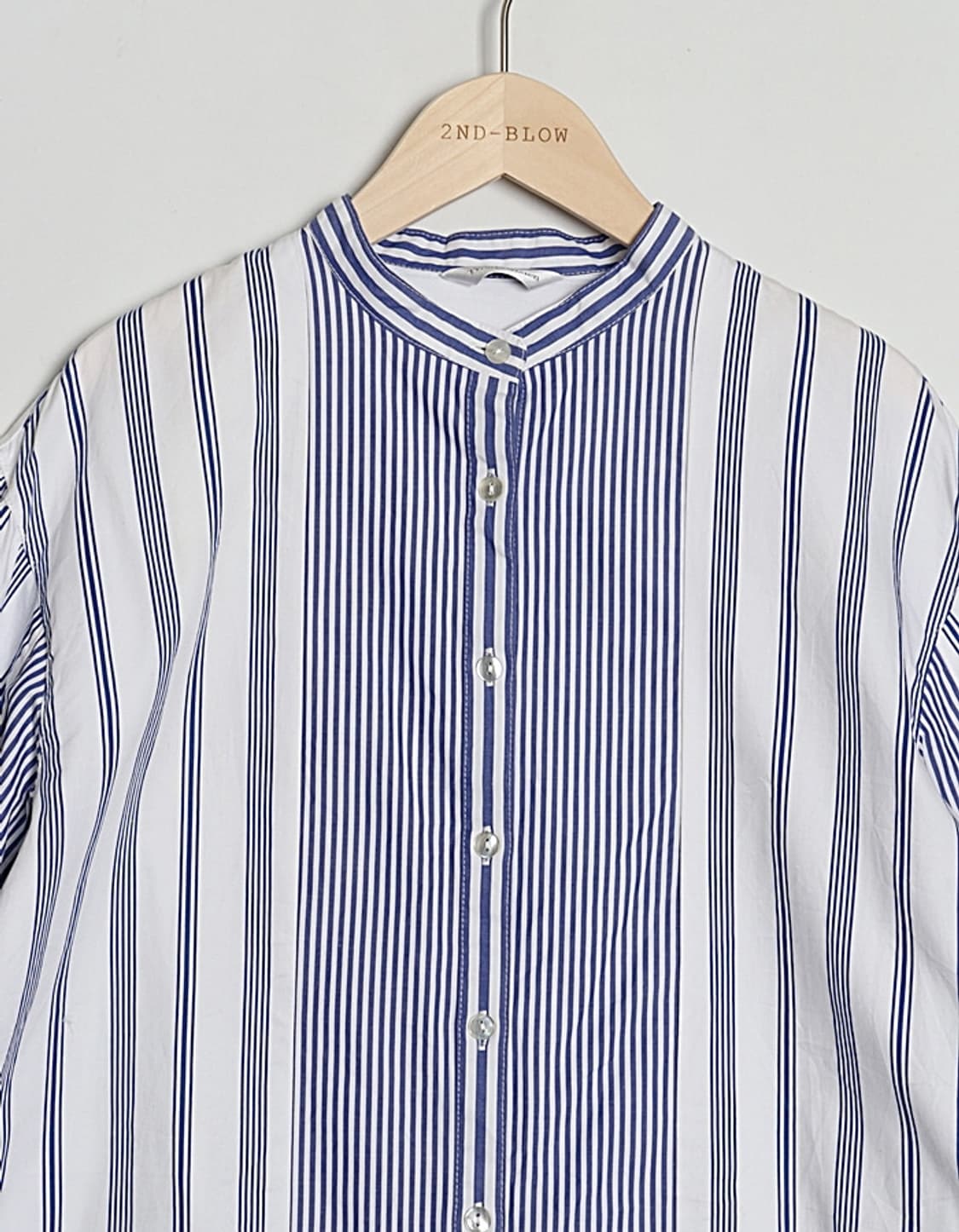  Tres Parisien Stripe Gather Shirts 상품이미지2