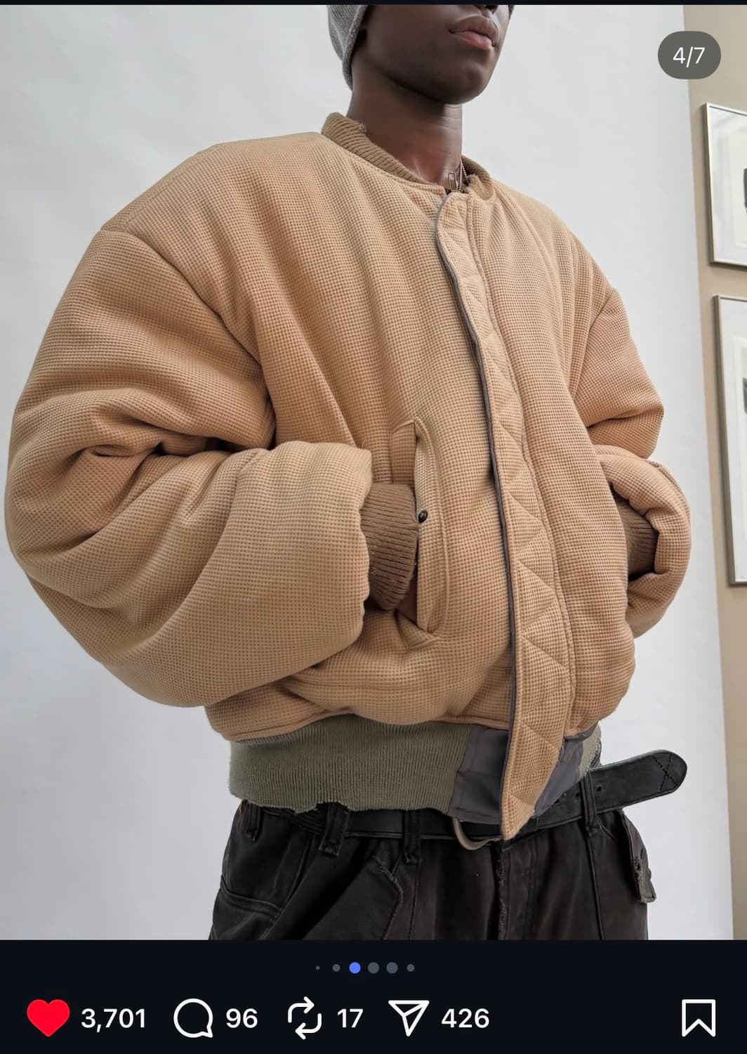 NO FAITH 봄버 자켓 상품이미지2