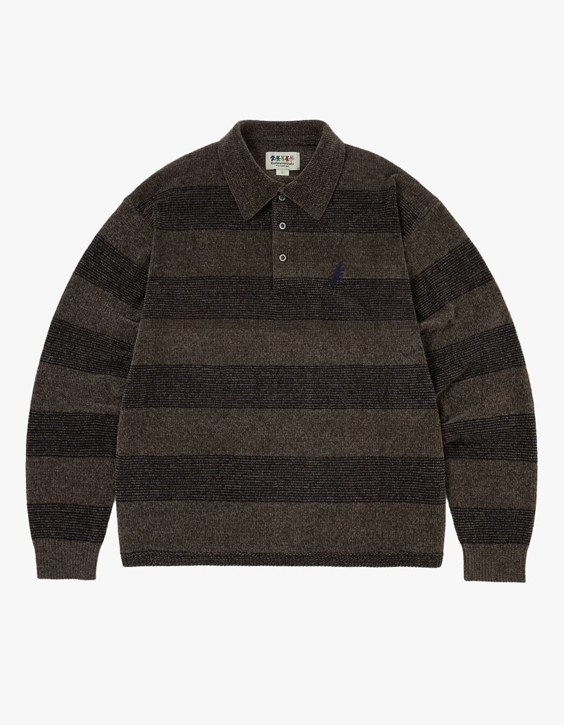 thisisneverthat GD Lightning 벨벳 니트 브라운 L 상품이미지1