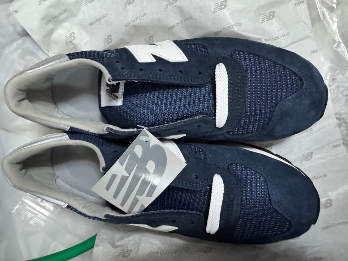 뉴발란스 990v1 네이비 265 새상품 상품이미지4