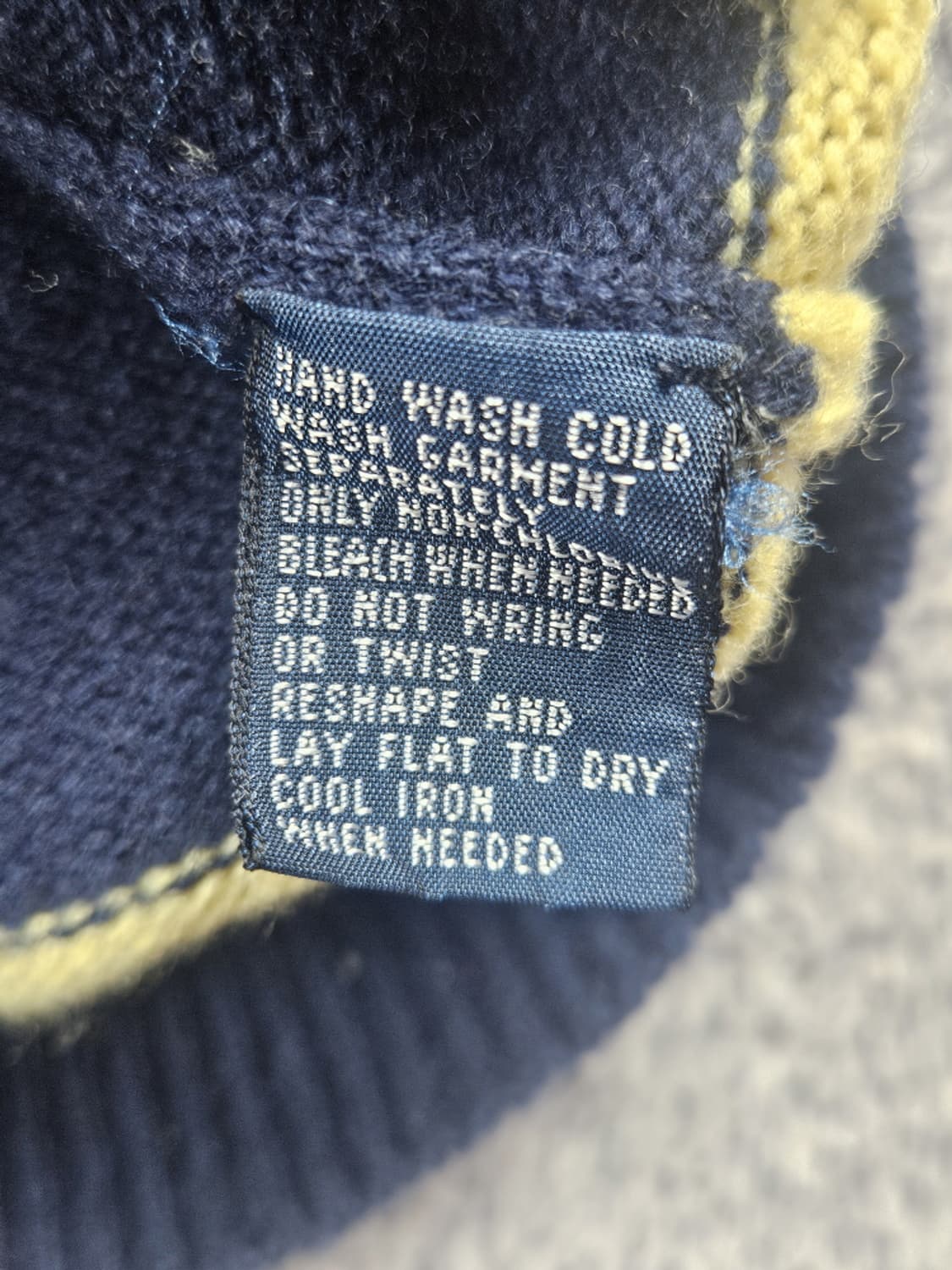 폴로랄프로렌 스트라이프 램스울 니트 스웨터 ( L ) / 10629 상품이미지10