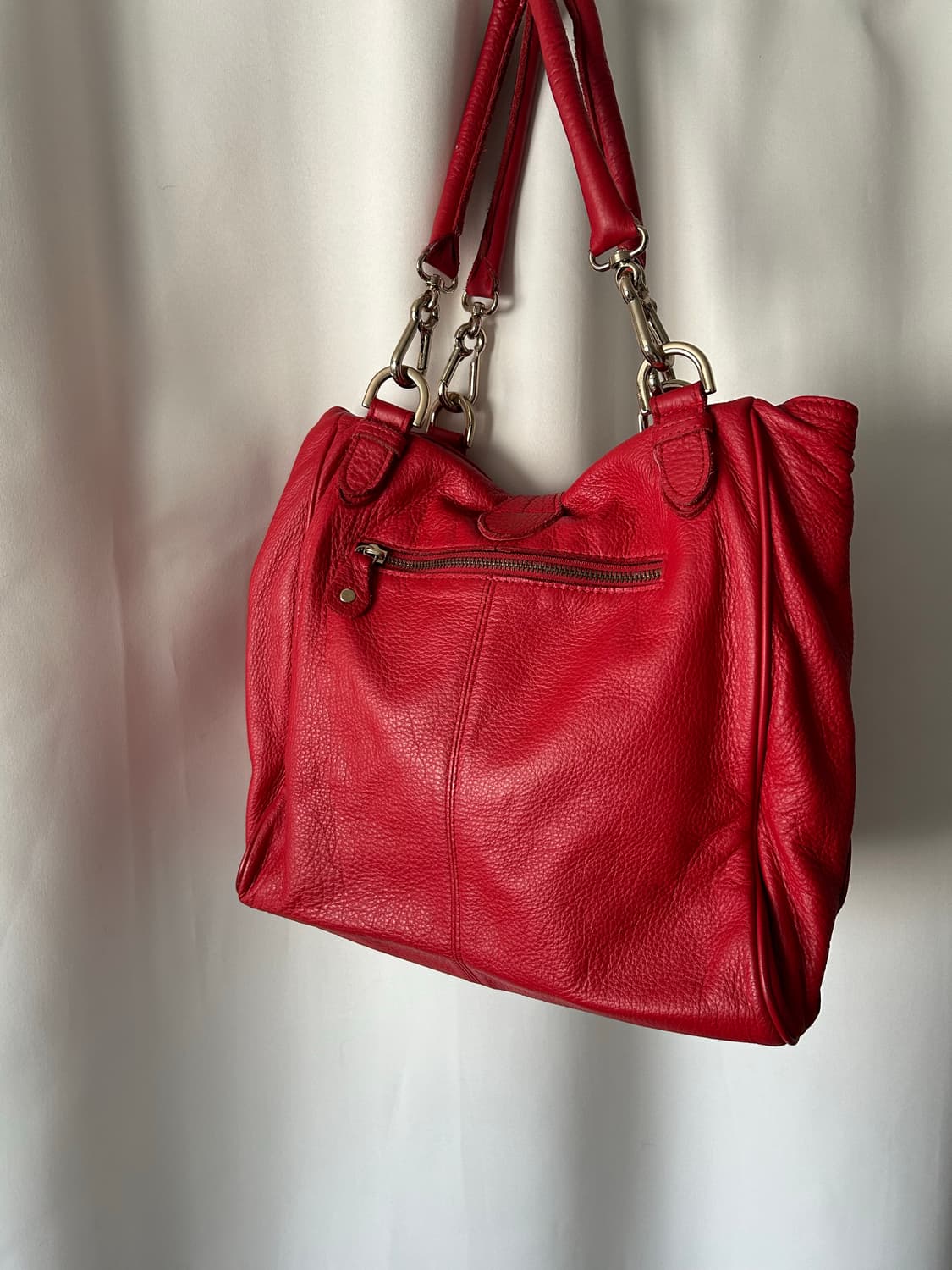 레드 레더 키체인 백 상품이미지4