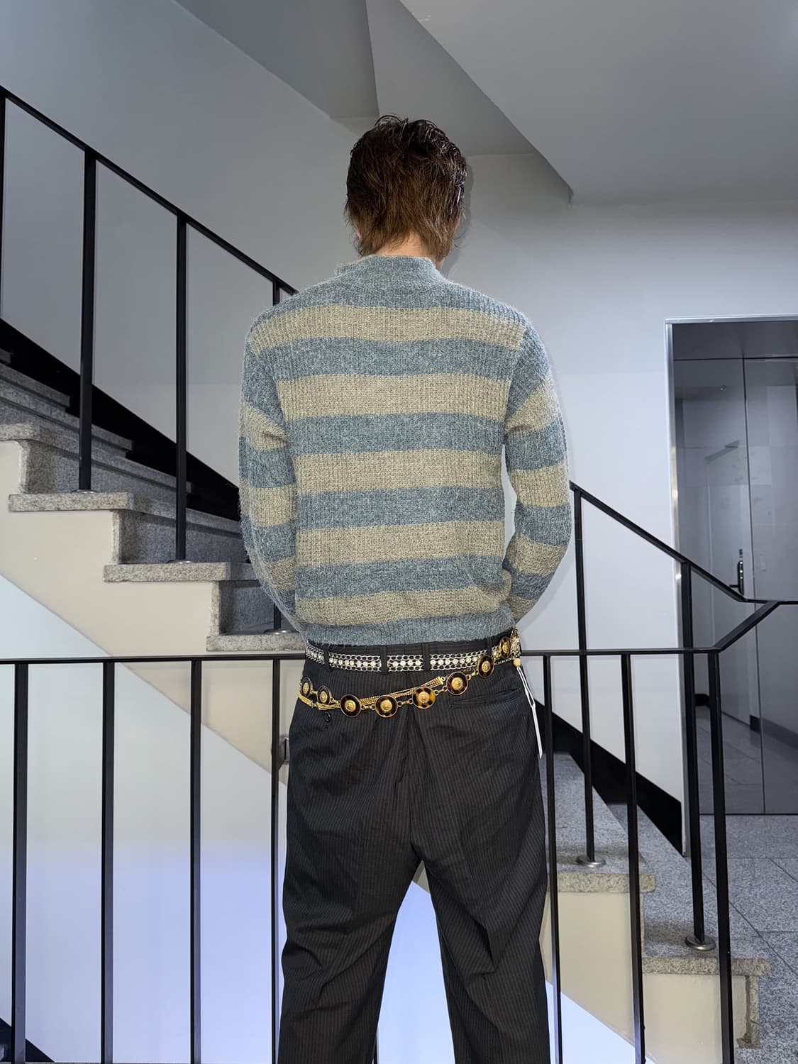 stripe wool slacks 상품이미지2
