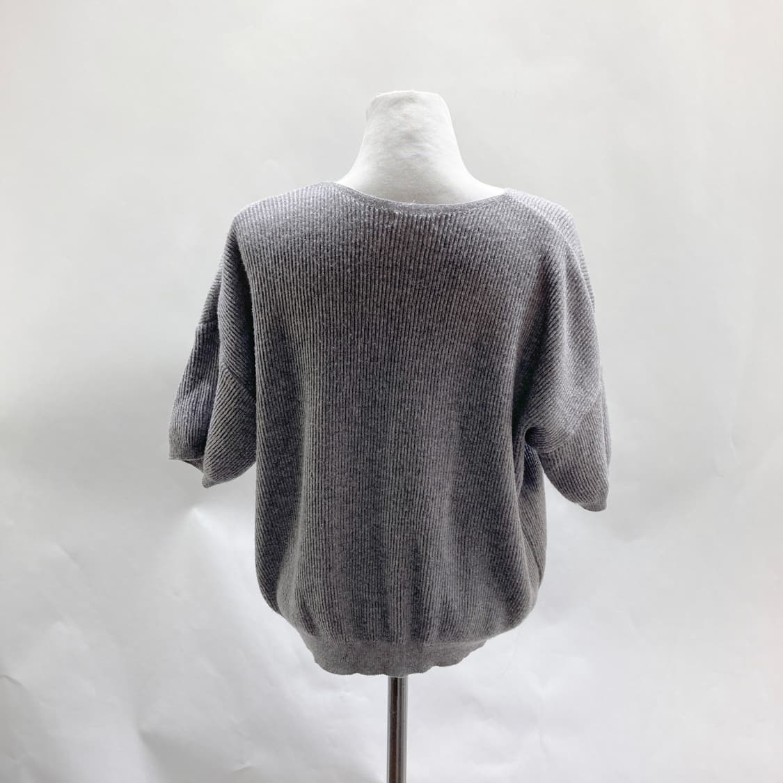 LINEN 여성 브이넥니트반팔 F  상품이미지3