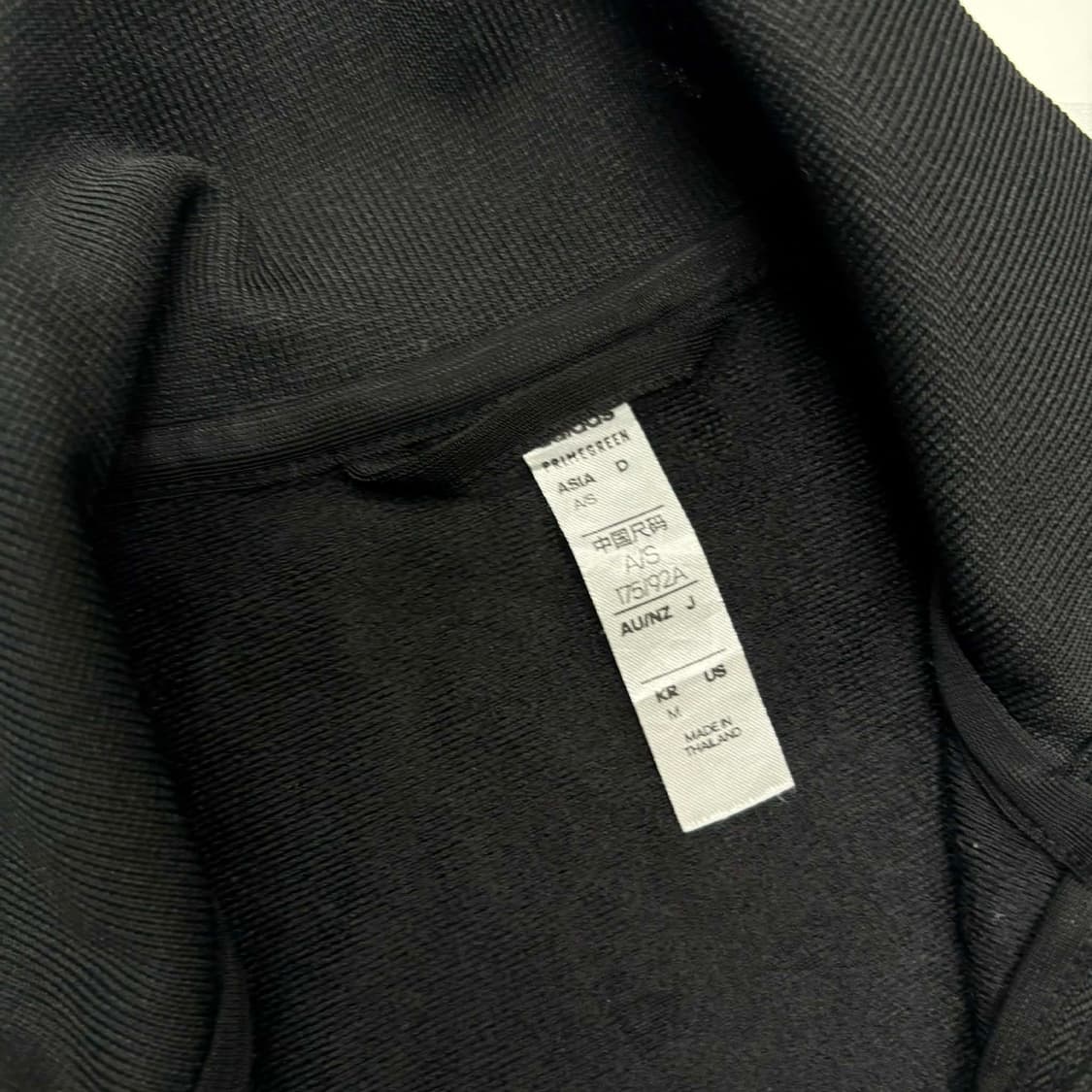 아디다스 블랙 삼선 OG 아이돌 트랙탑 희귀져지(M) 상품이미지5