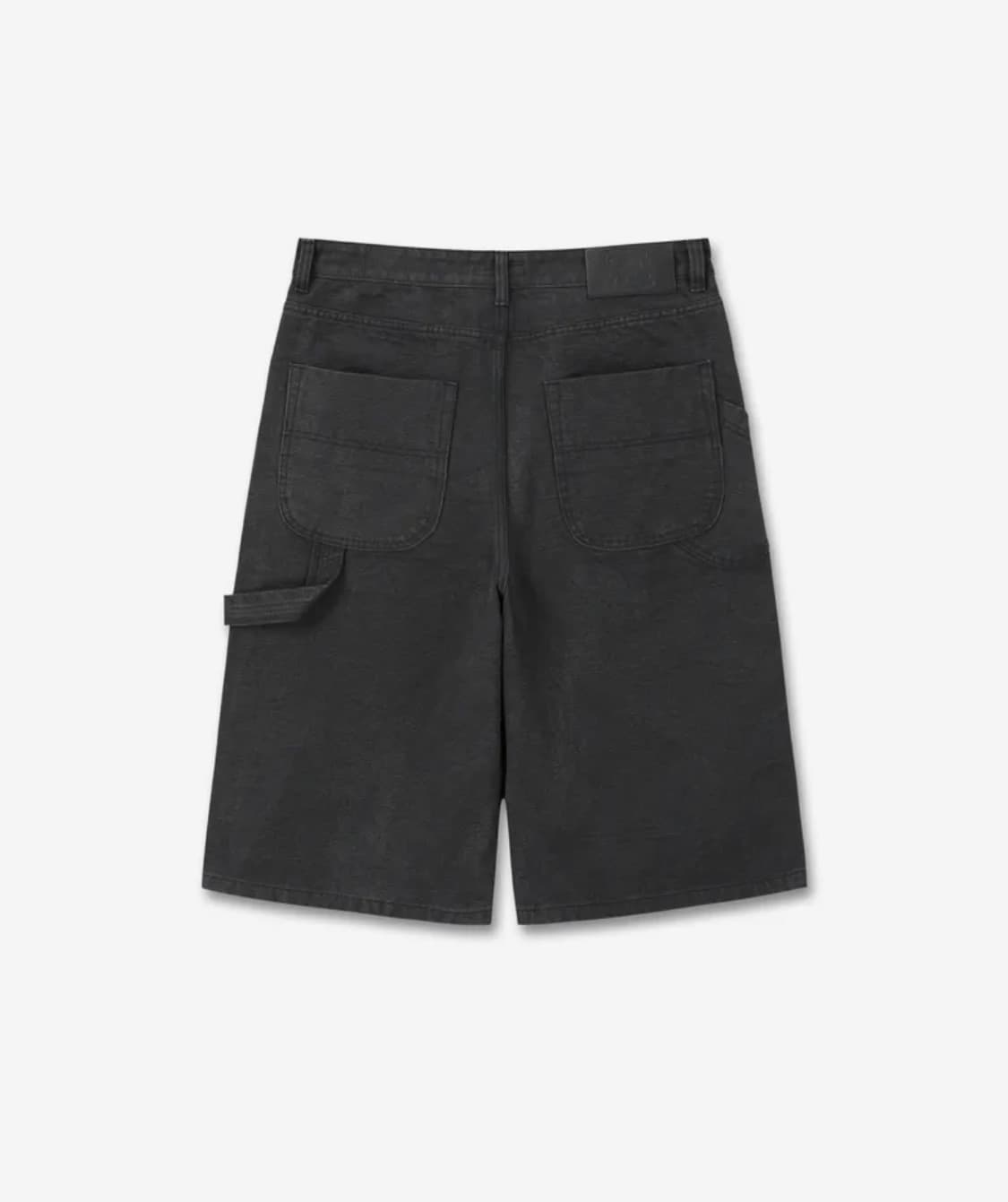 9999 아카이브 더블니 버뮤다 블랙 상품이미지2