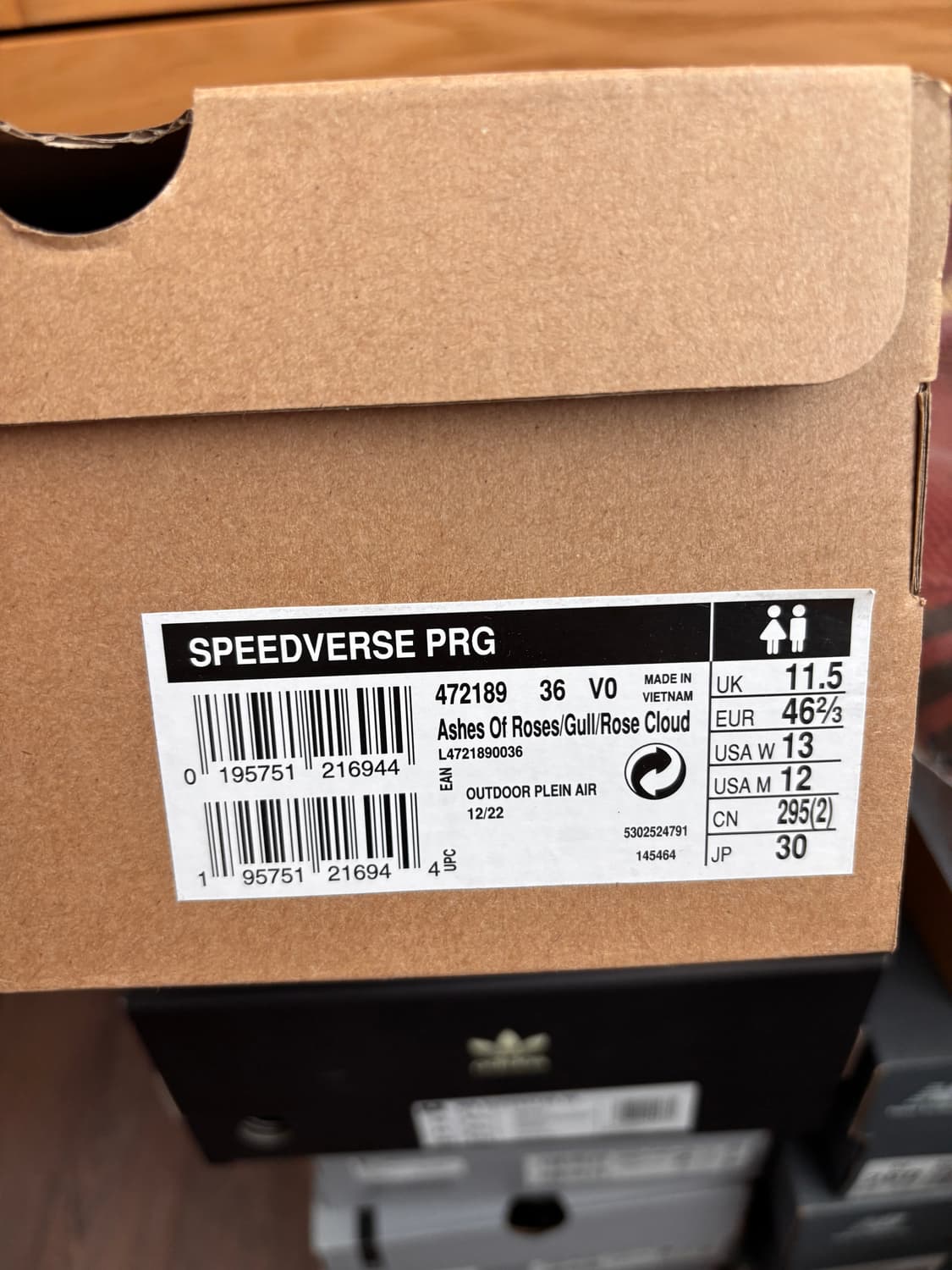 살로몬 SPEEDVERSE PRG Ash Cloud Rose 상품이미지7