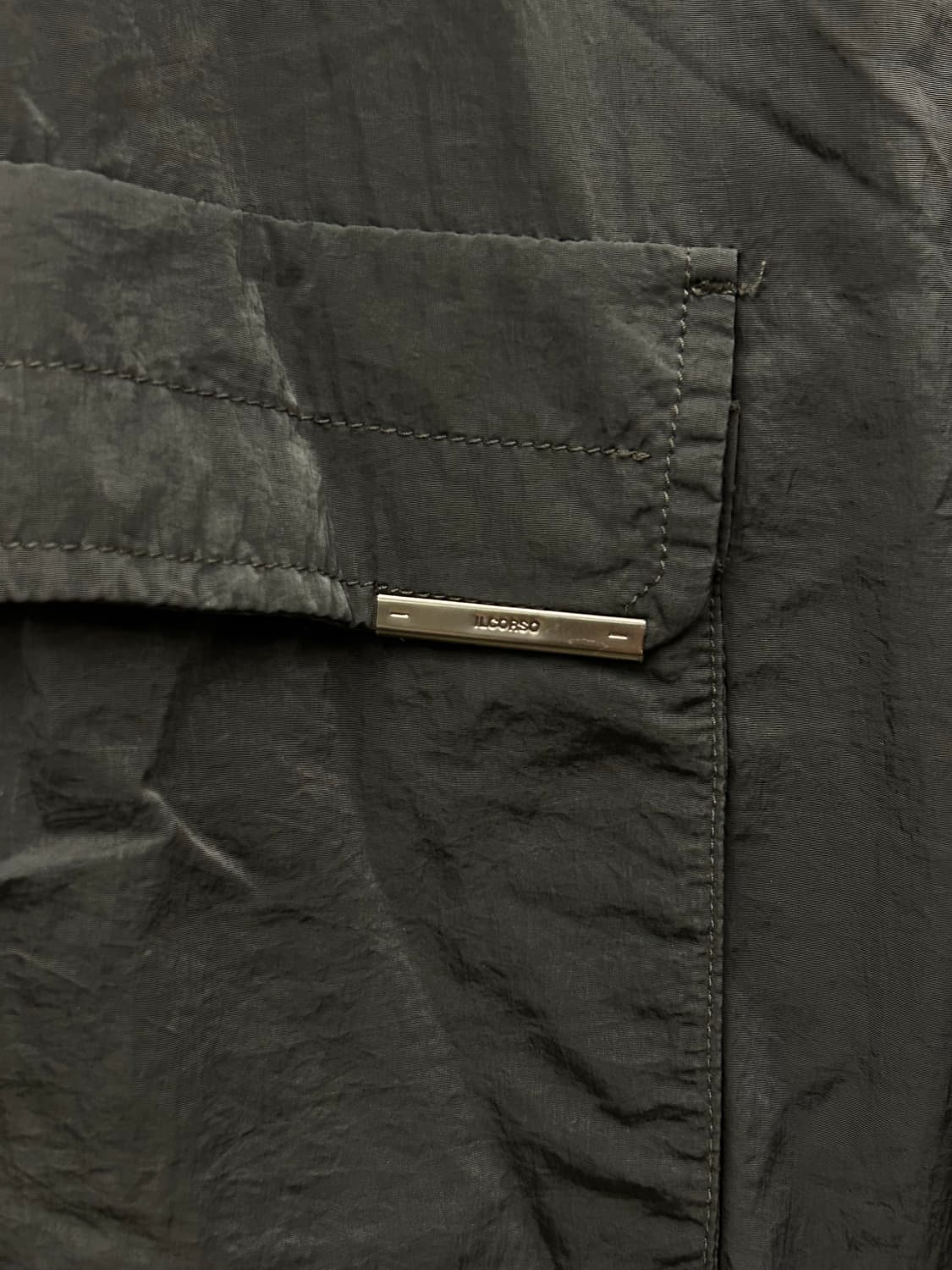 ILCORSO 짚업 포켓 셔츠 자켓 상품이미지6