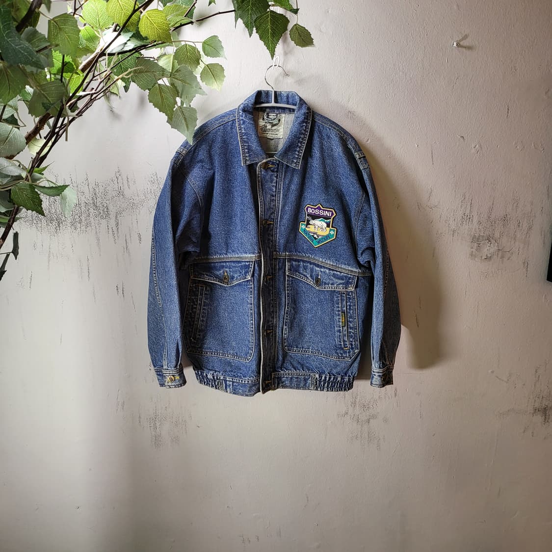 90s BOSSINI 데님 자켓 (L) 상품이미지1