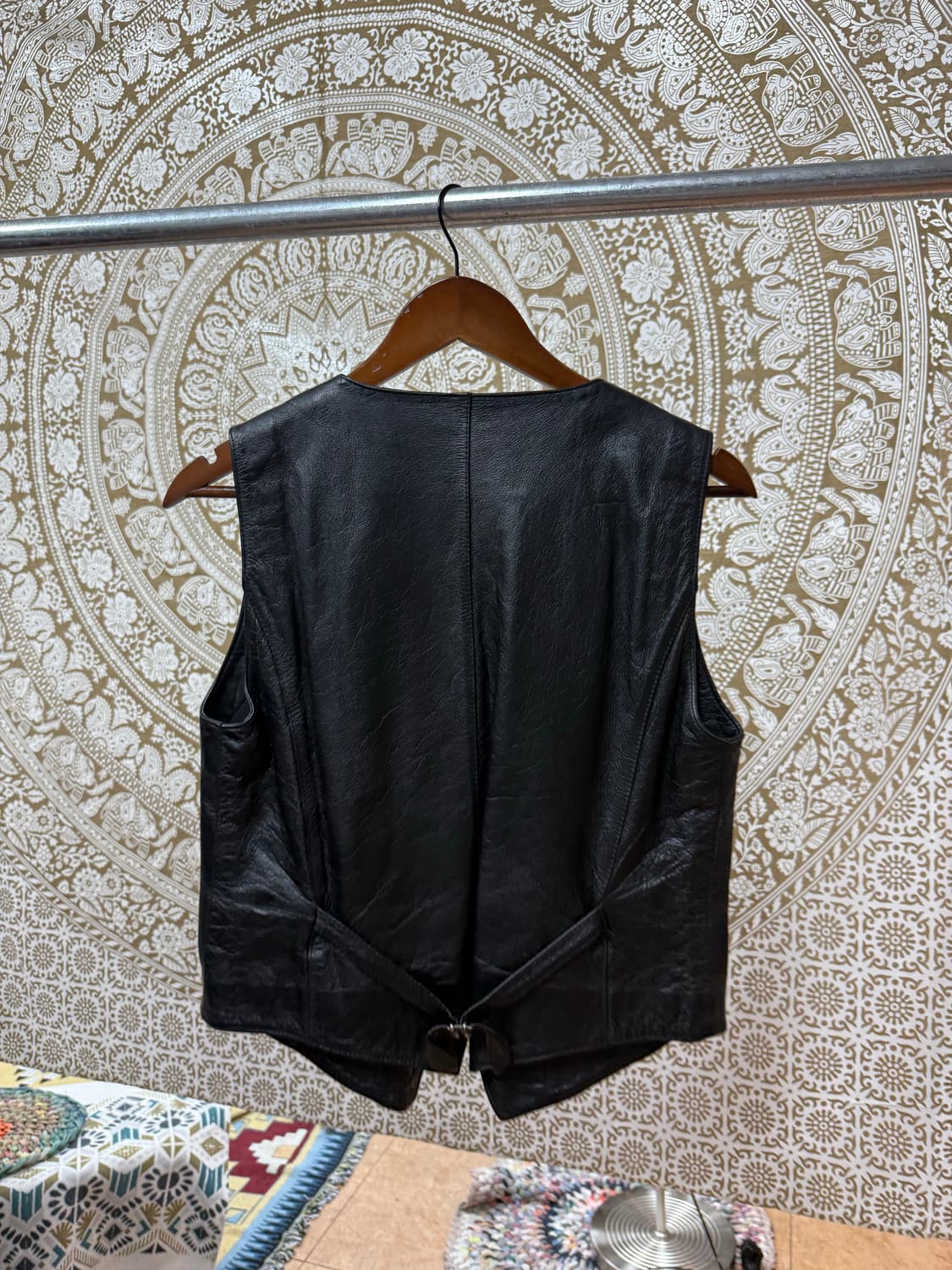 빈티지 소가죽 베스트 자켓 (Z1022)  상품이미지4