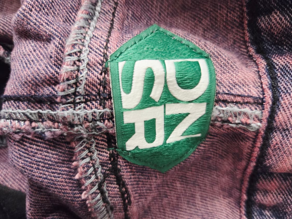 디앤에스알(DNSR) 커브드 와이드 데님 퍼플_L 상품이미지8