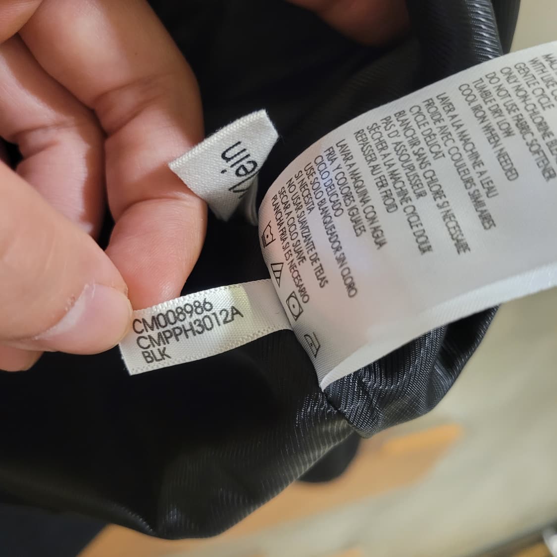 캘빈클라인 퀄팅 봄버자켓 M 상품이미지4