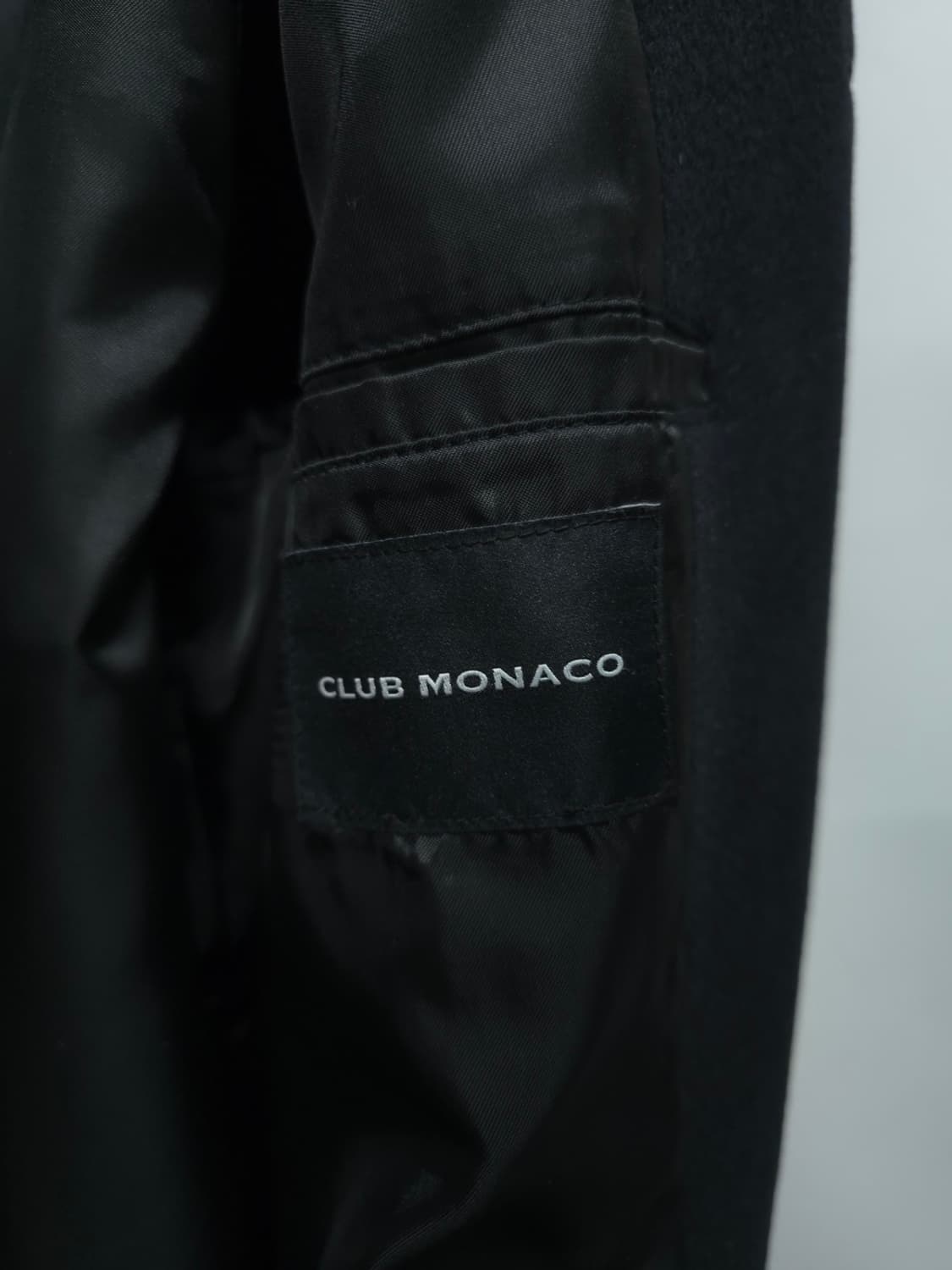 클럽모나코 남성 울 캐시미어 싱글 롱 코트 상품이미지9